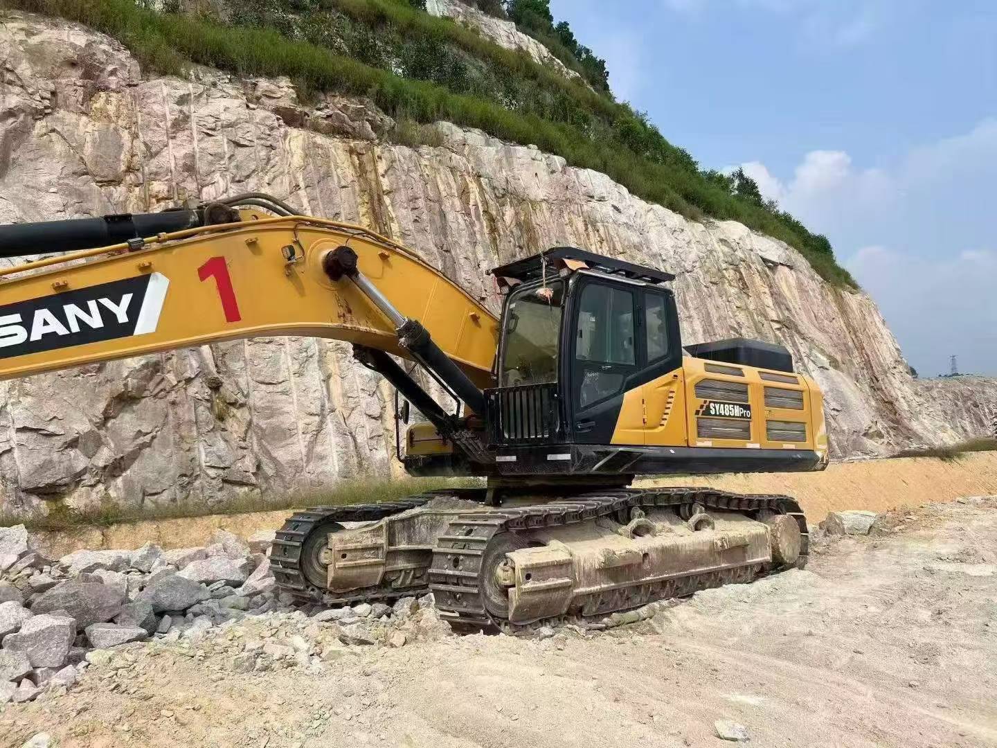 Buy Sany SY485C Used Excavator / 4