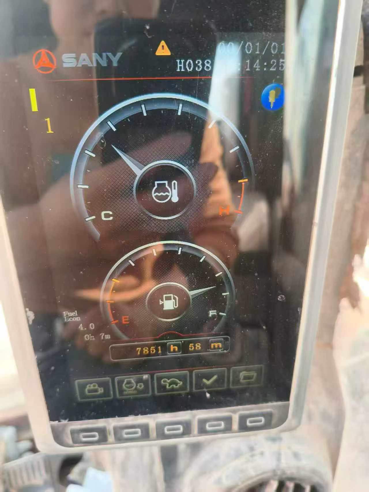 Buy Sany SY550H Used Excavator / 6