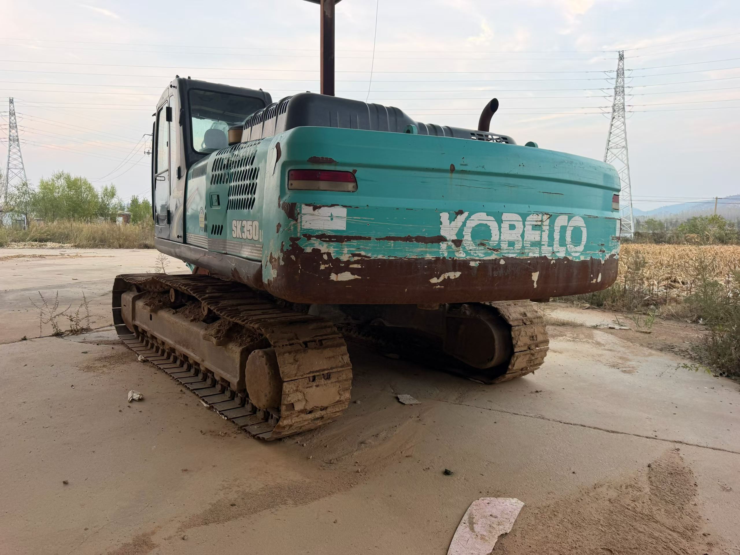 Buy Kobelco SK350-8 Used Excavator / 7