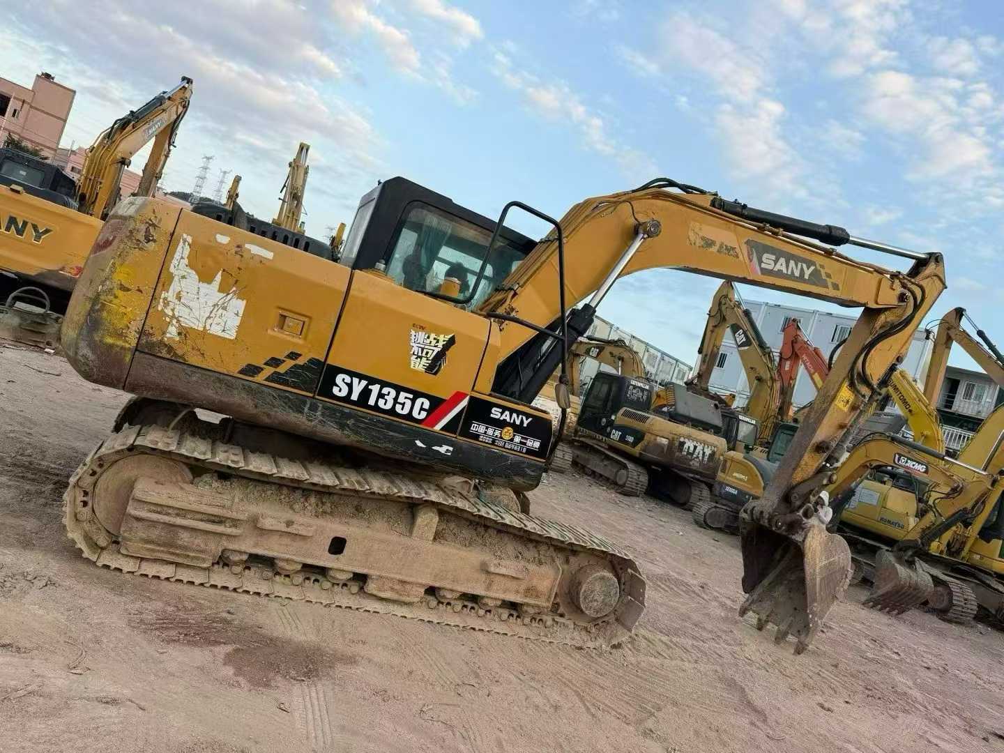 Buy Sany SY135 Used Excavator / 2