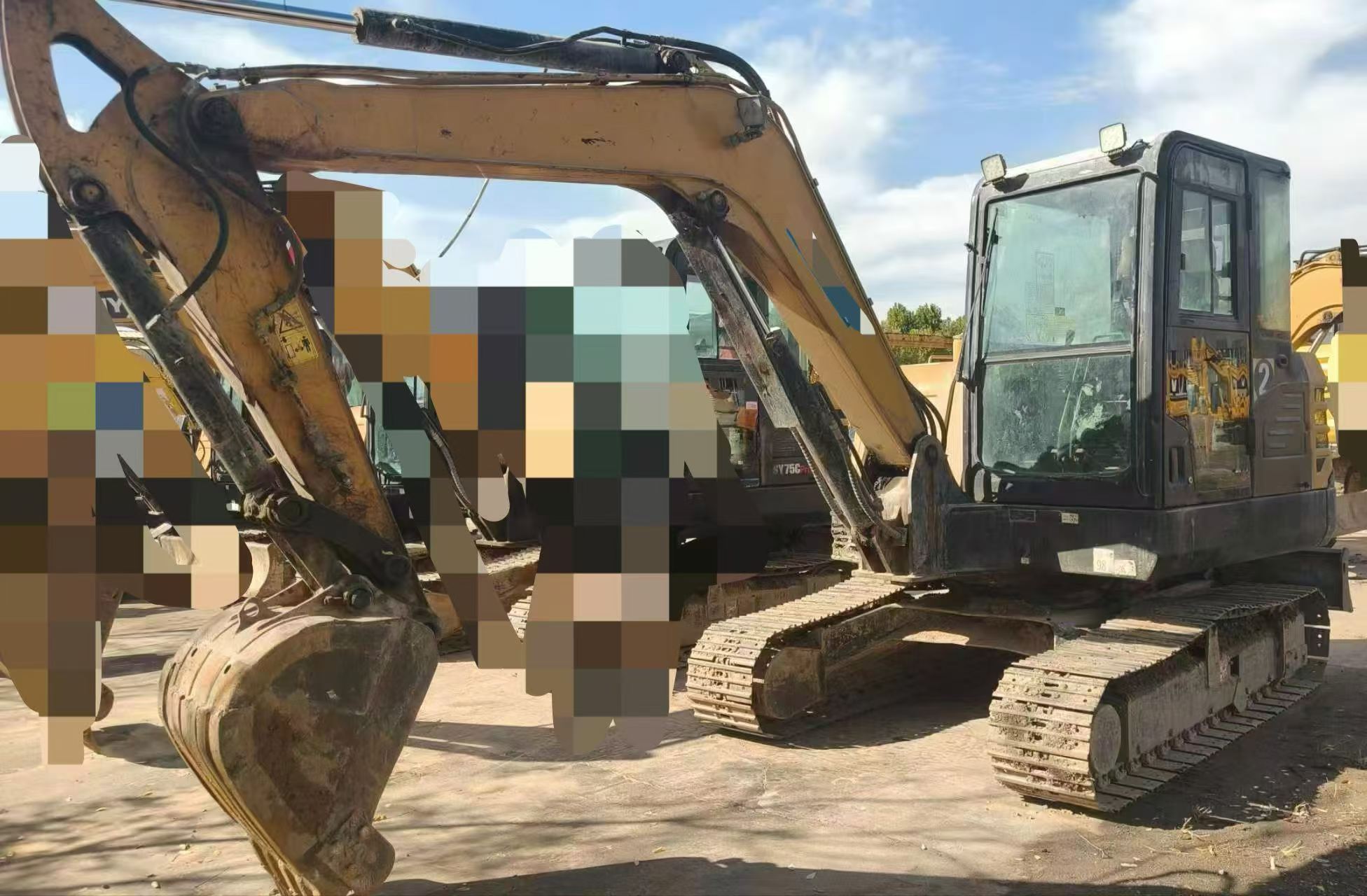 Buy Sany SY60 Used Excavator / 4