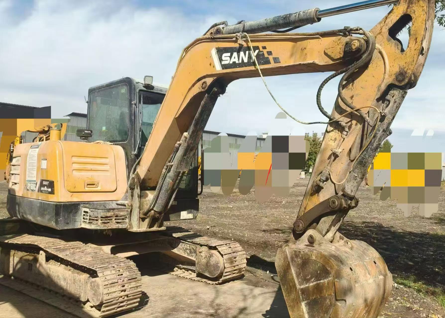 Buy Sany SY60 Used Excavator / 5
