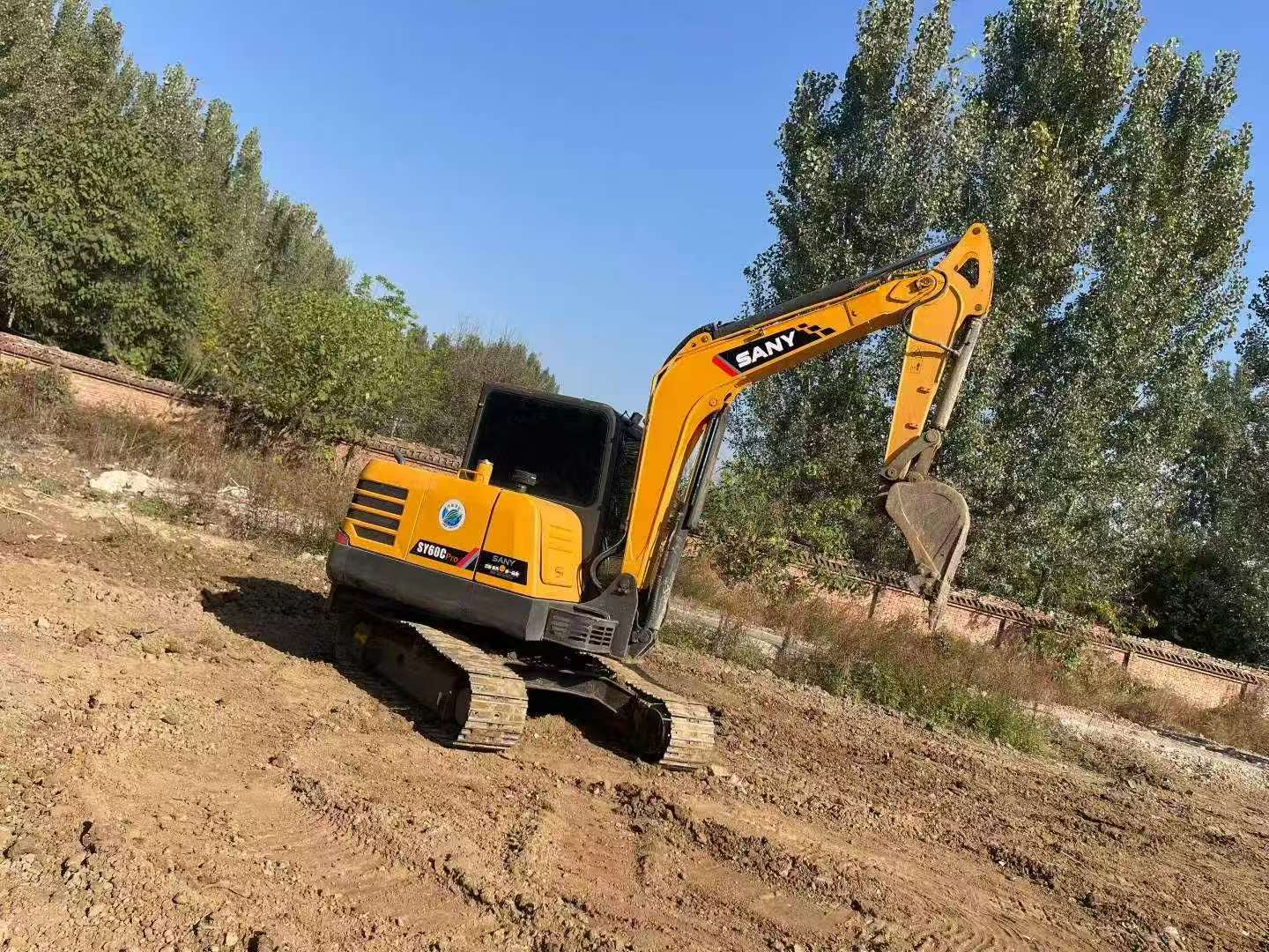 Buy Sany SY60 Used Excavator / 2