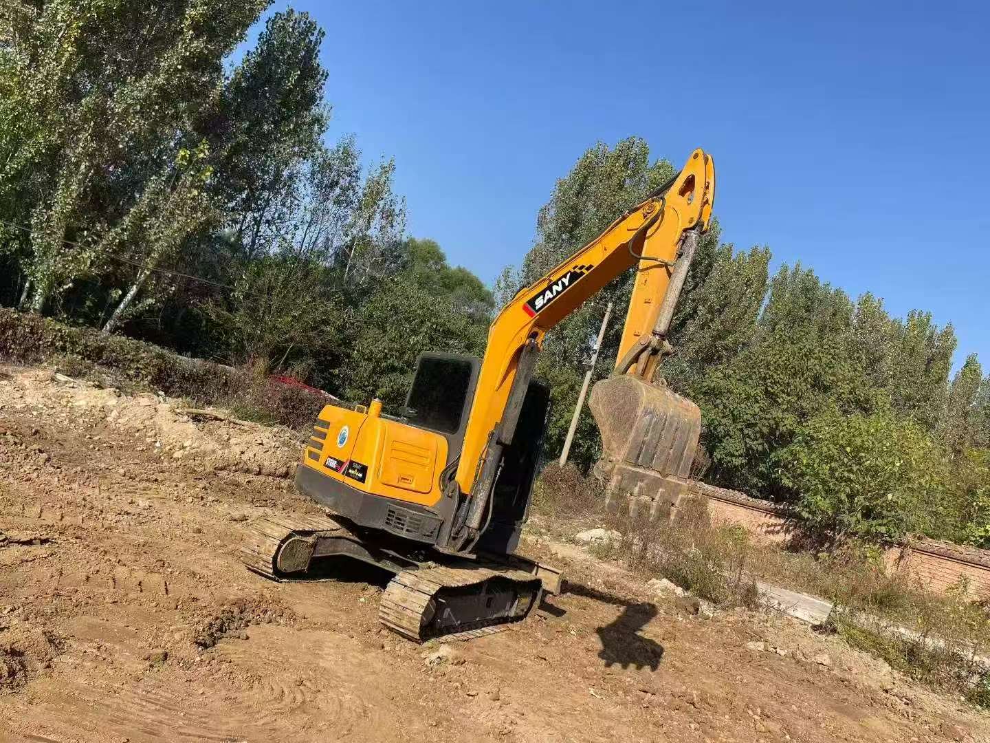 Buy Sany SY60 Used Excavator / 4