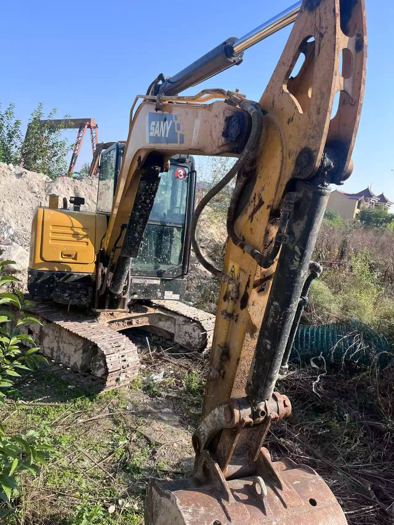 Buy Sany SY55 Used Excavator / 2