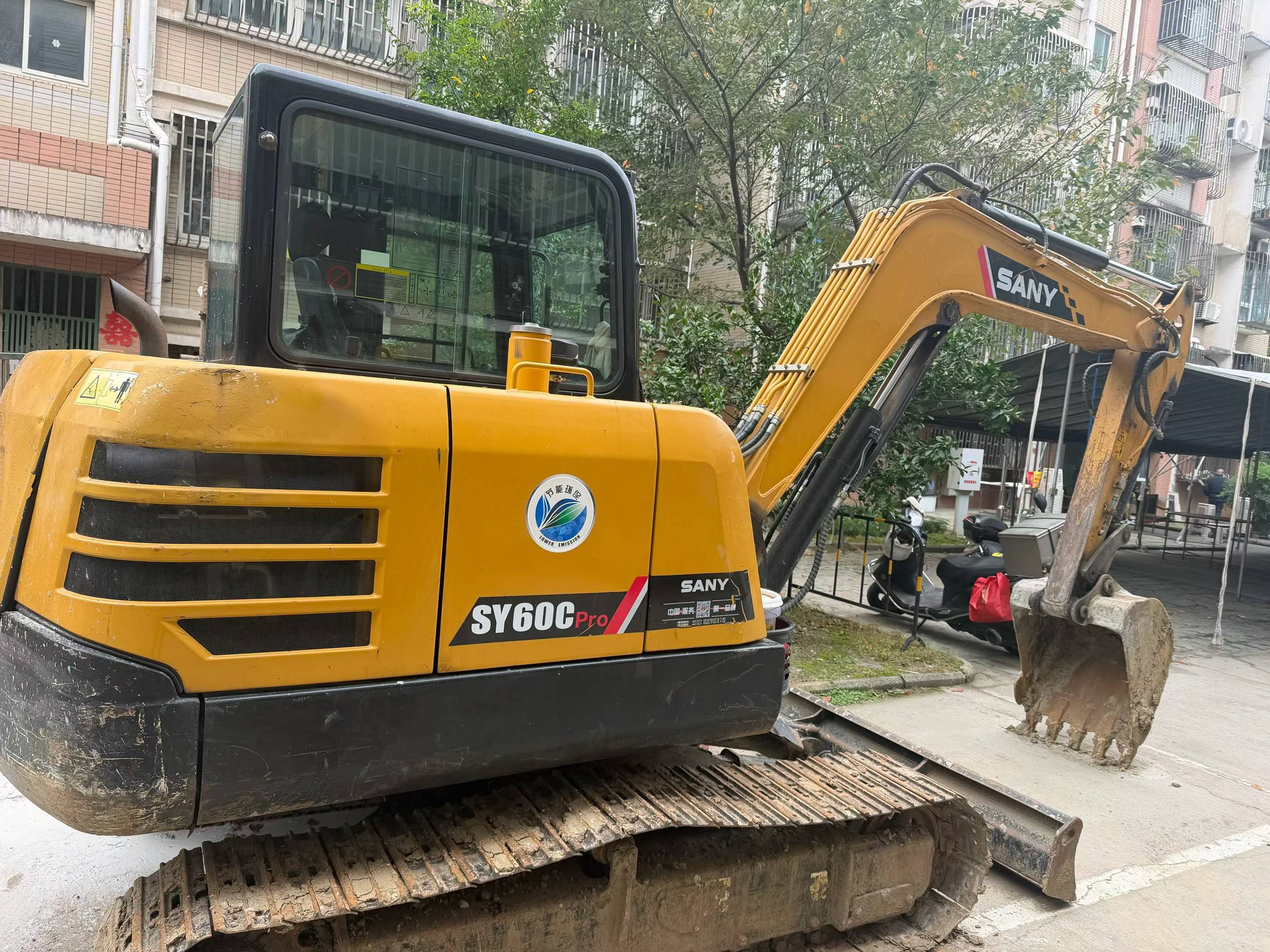 Buy Sany SY55 Used Excavator / 2
