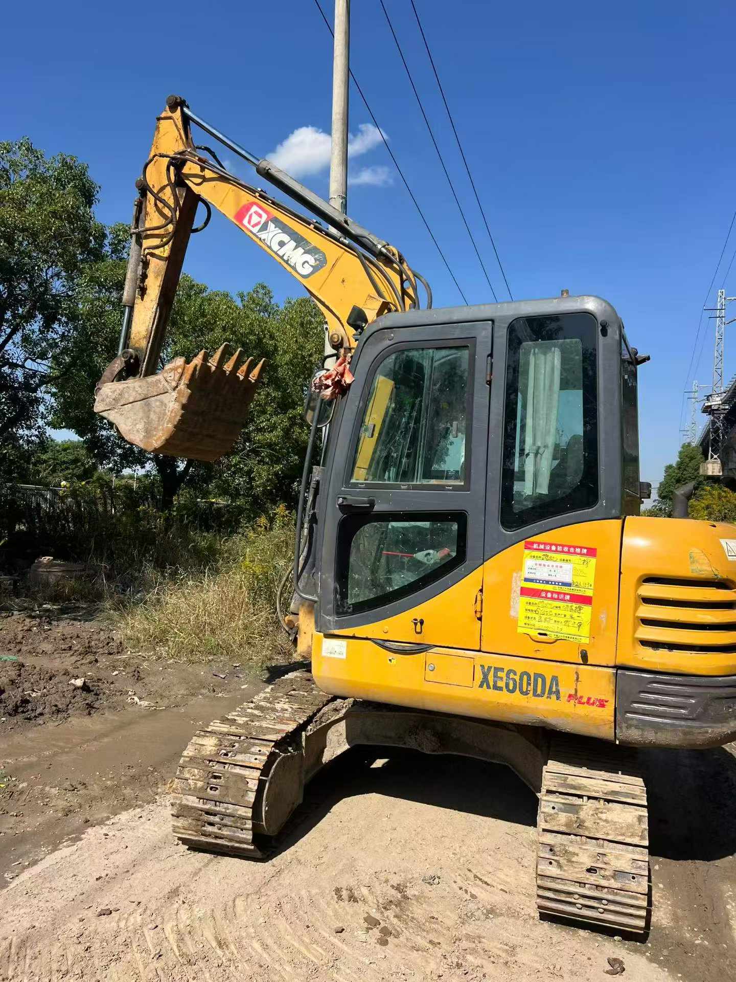 Buy XCMG XE60 Used Excavator / 4
