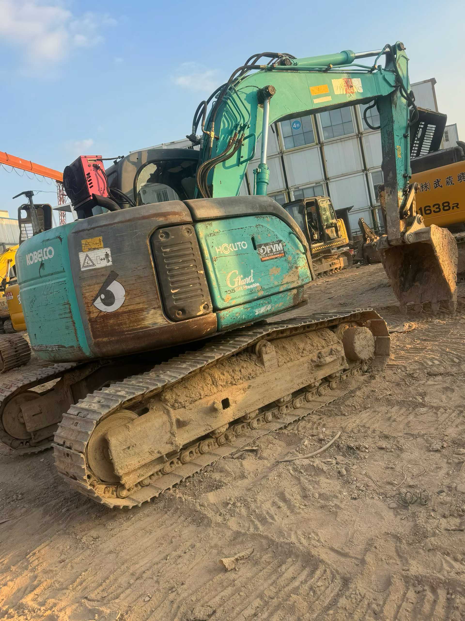 Buy Kobelco SK115SR Used Excavator / 9