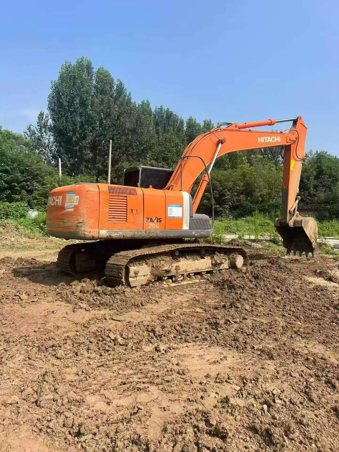 Buy Hitachi EX200 Used Excavator / 2