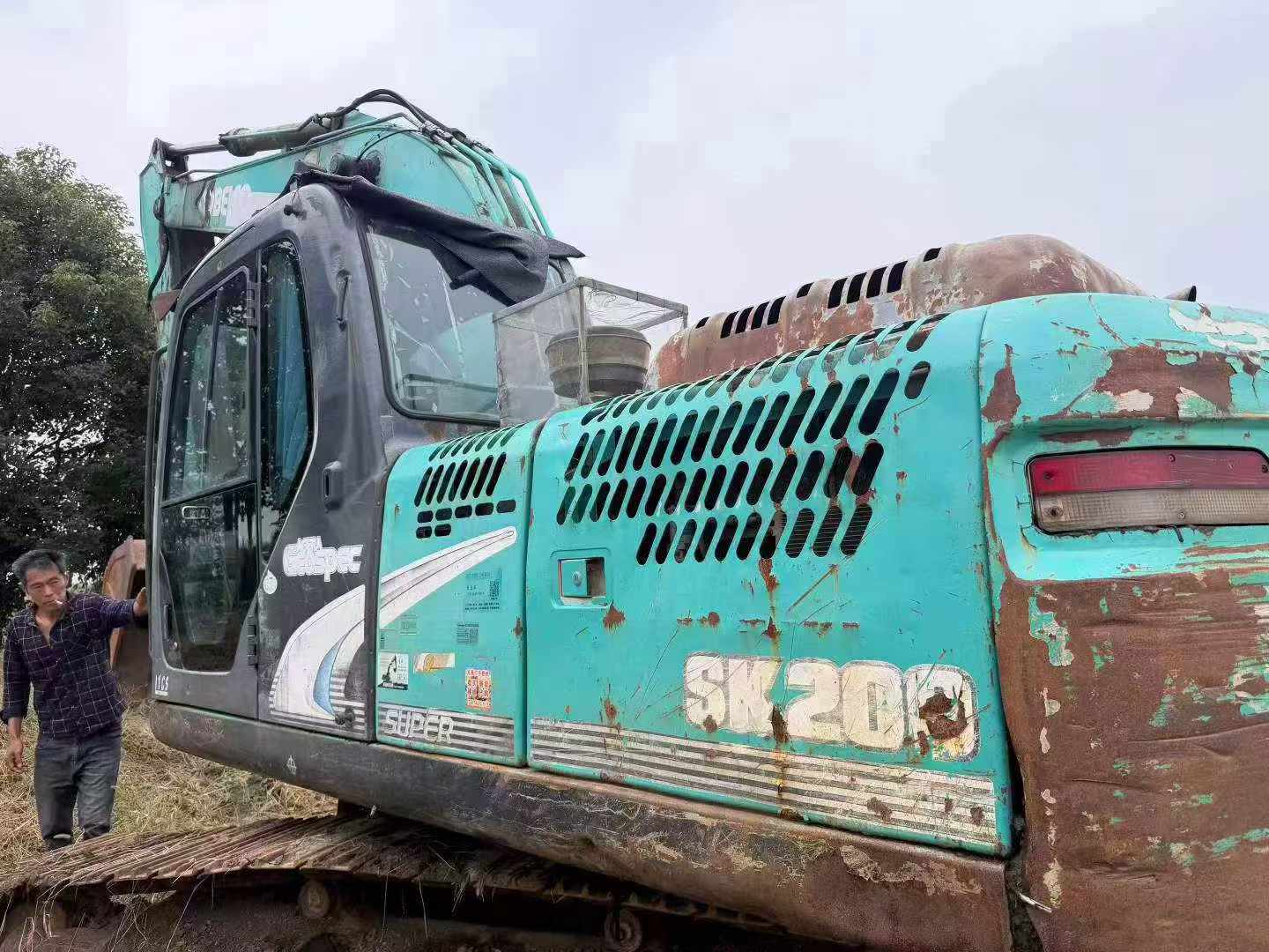 Buy Kobelco SK2008 Used Excavator / 4