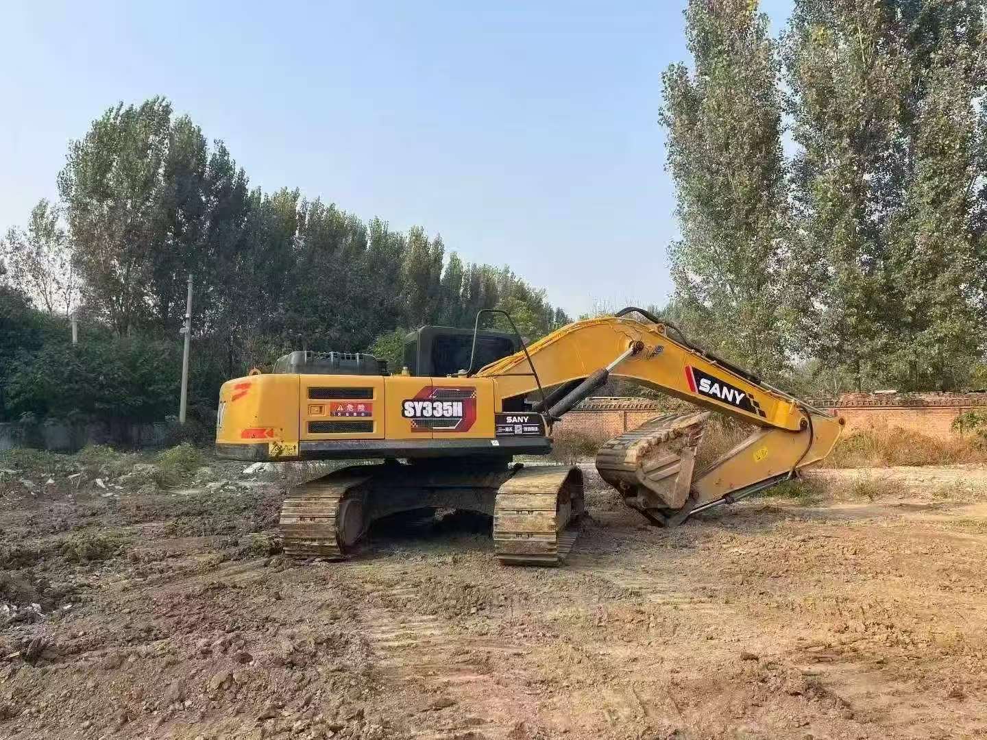 Buy Sany SY335C Used Excavator / 4