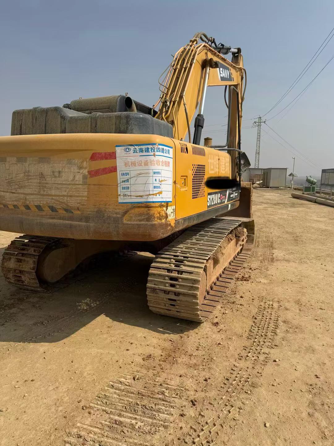 Buy Sany SY200C Used Excavator / 3