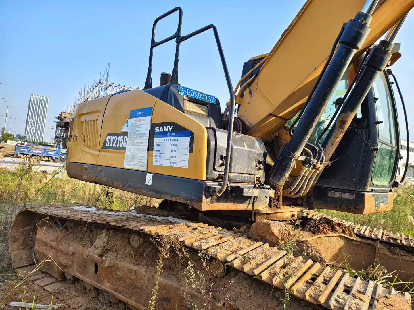 Buy Sany SY215C Used Excavator / 4