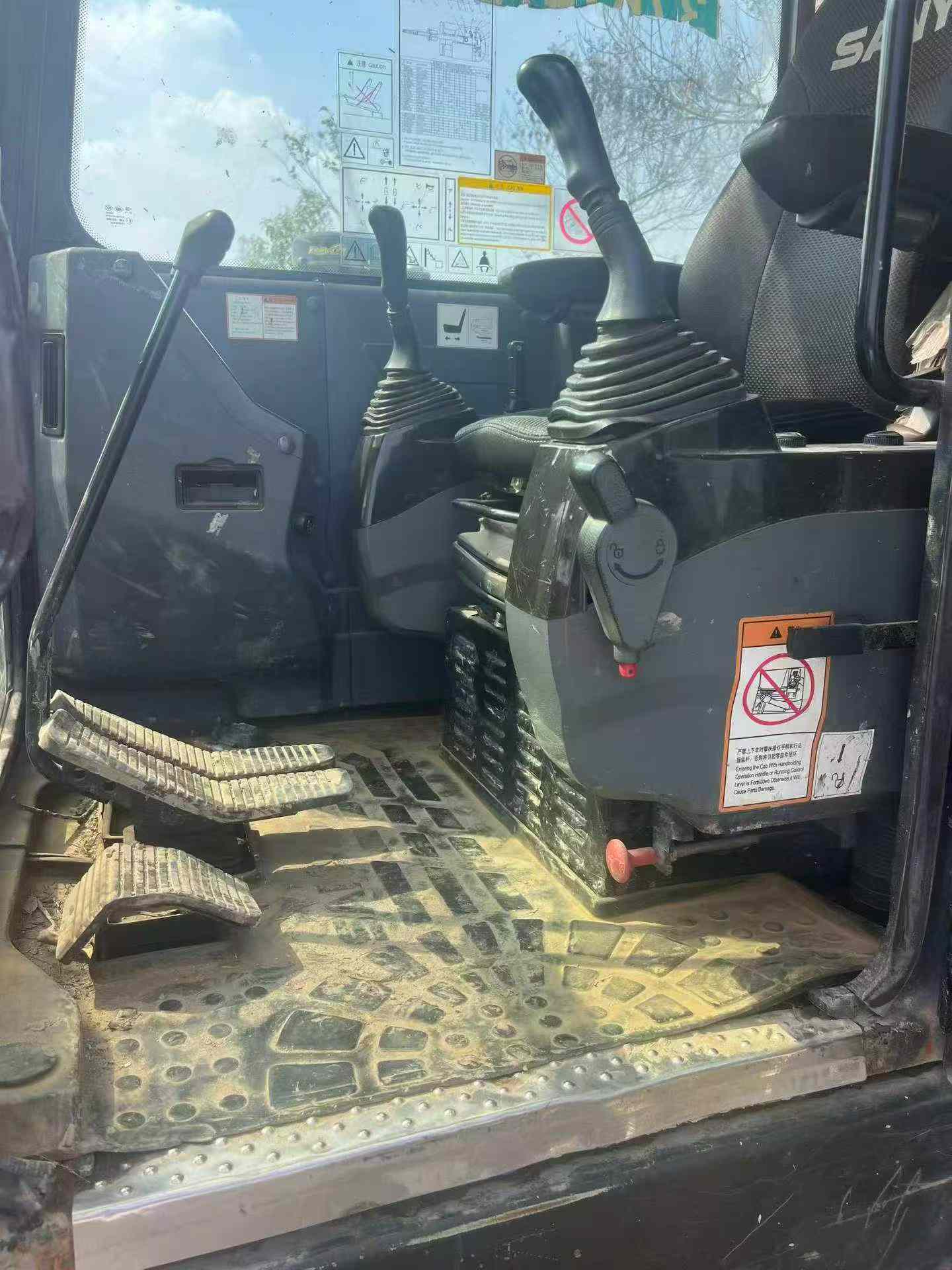 Buy Sany SY55 Used Excavator / 6