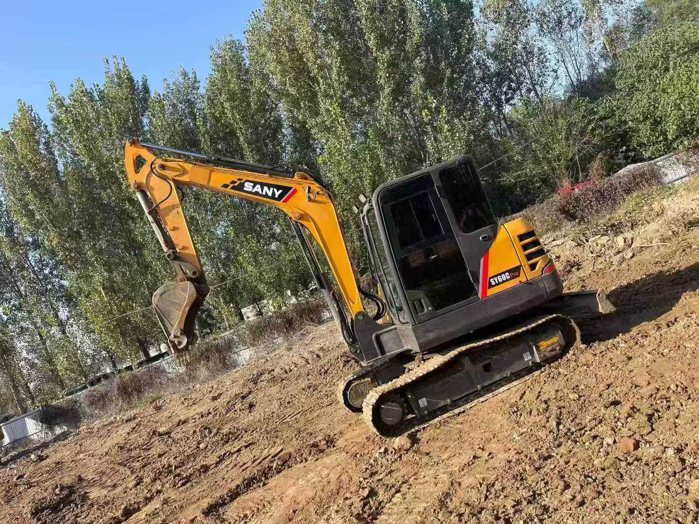 Buy Sany SY60 Used Excavator / 3