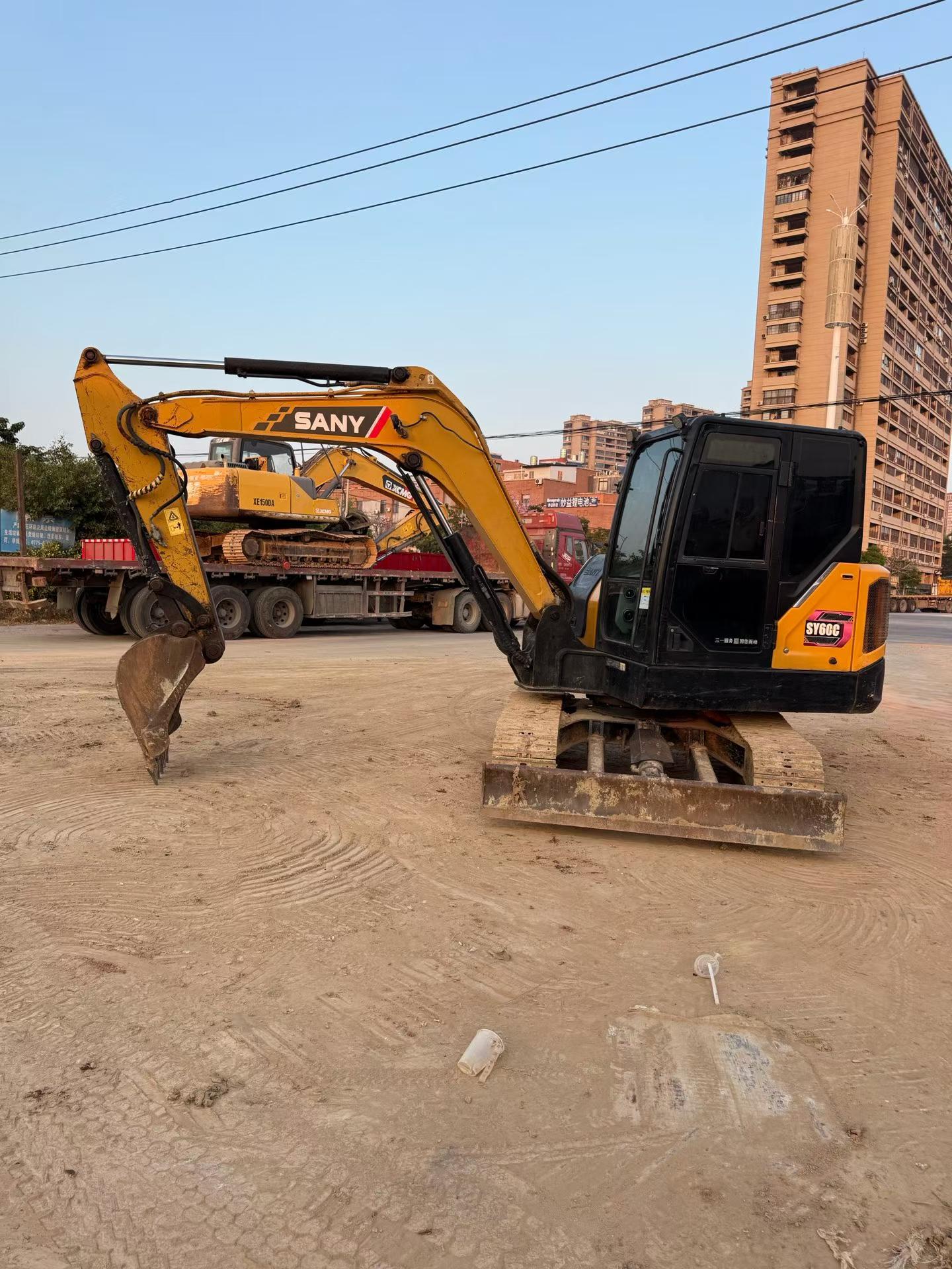 Buy Sany SY60 Used Excavator / 3