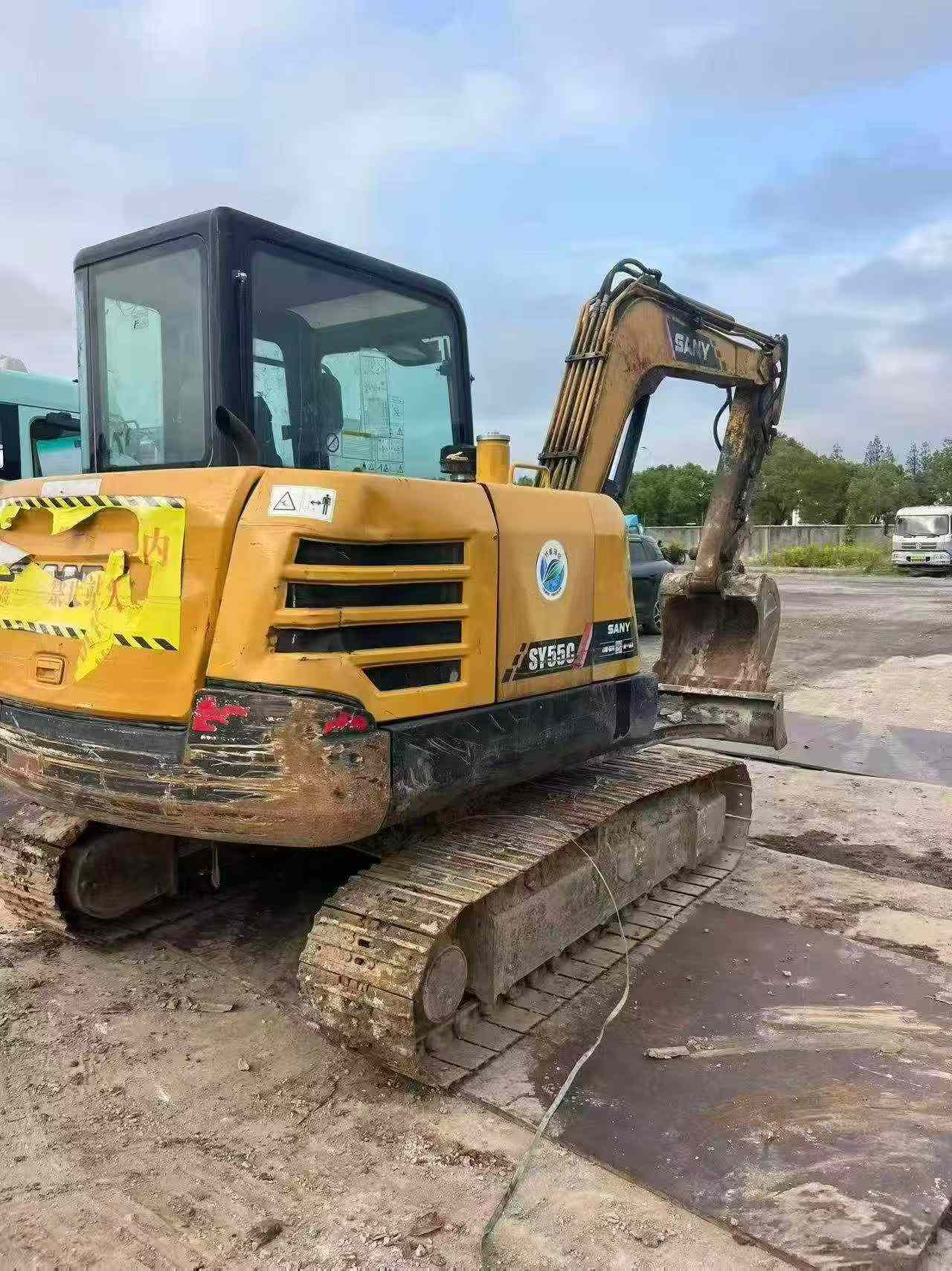 Buy Sany SY55 Used Excavator / 3