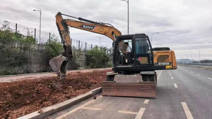 Buy Sany SY155C Used Excavator / 1