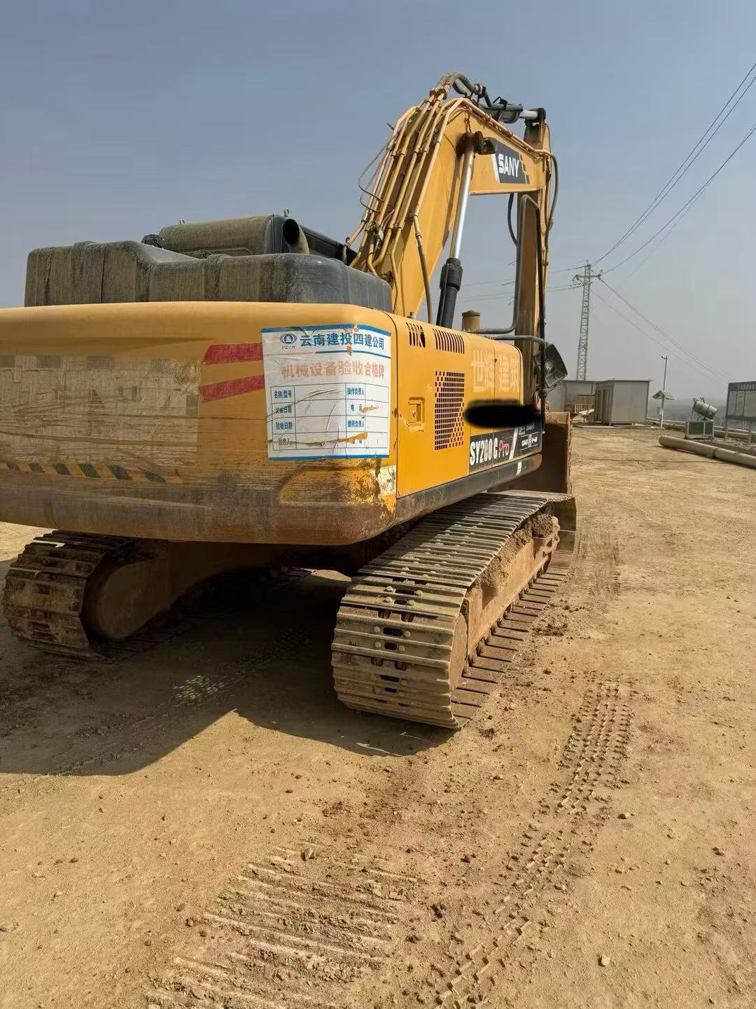 Buy Sany SY200C Used Excavator / 3