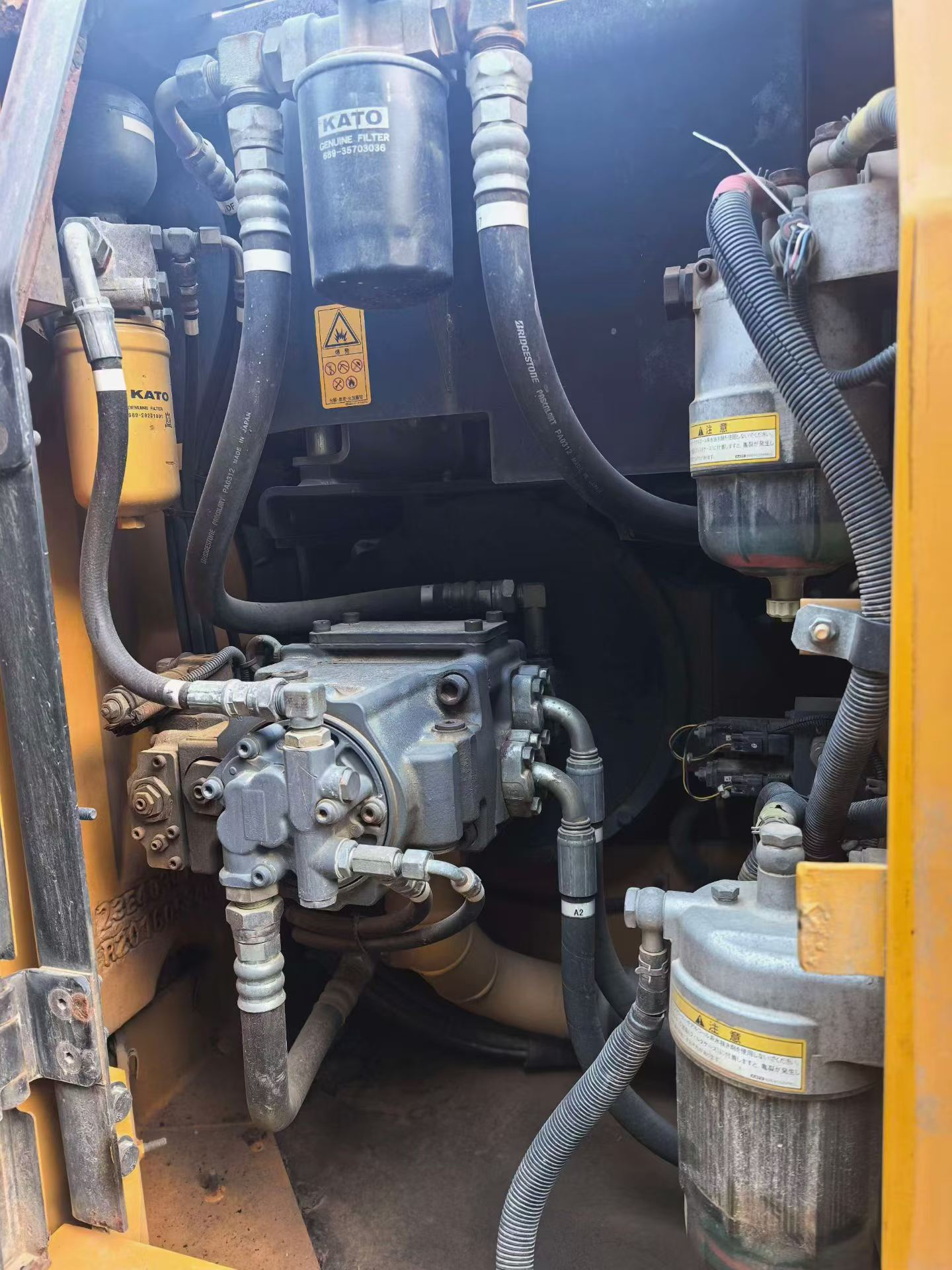 Buy Kato HD513MR-6 Used Excavator / 4