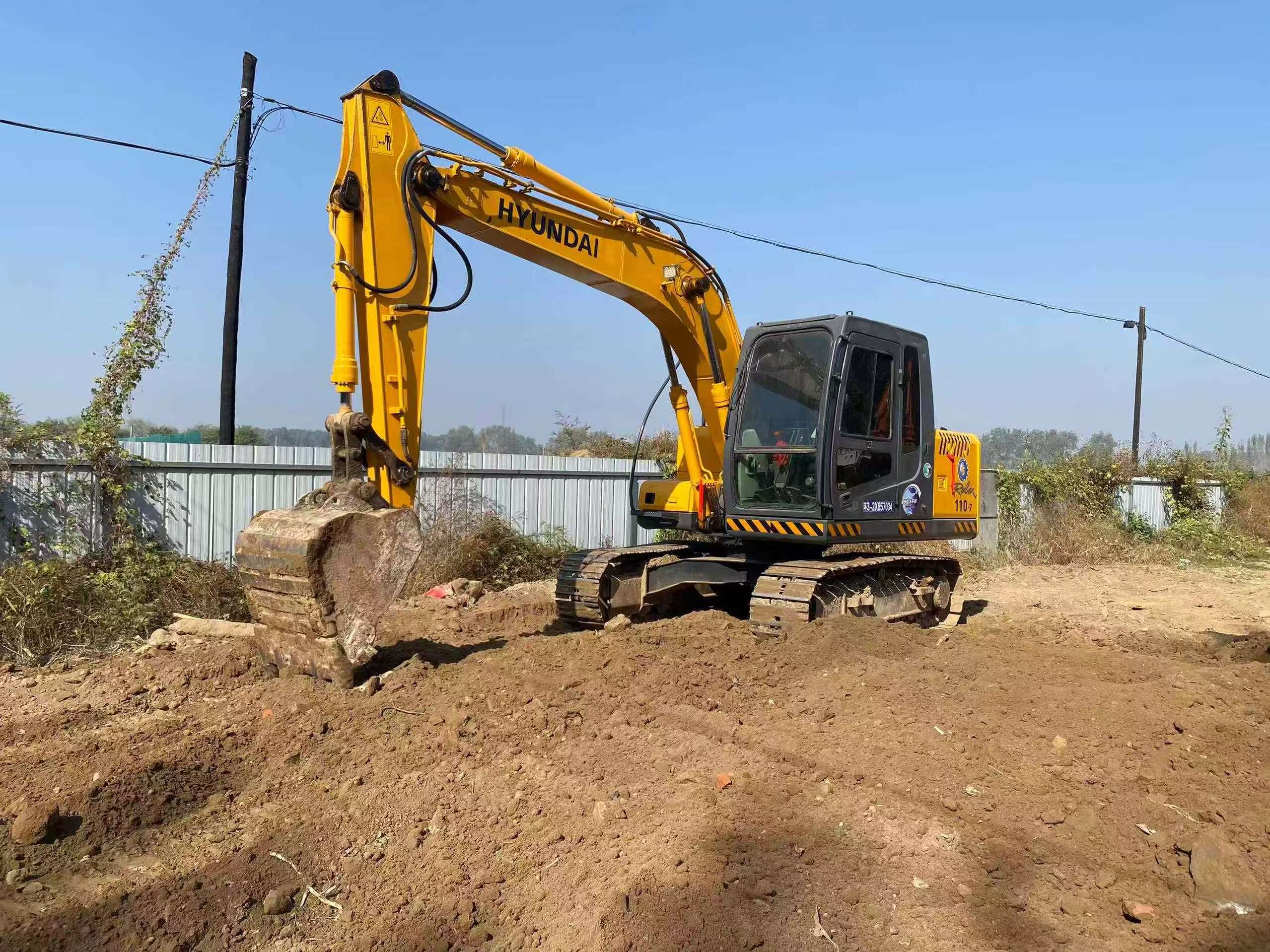 Buy Hyundai R110-7 Used Excavator / 5