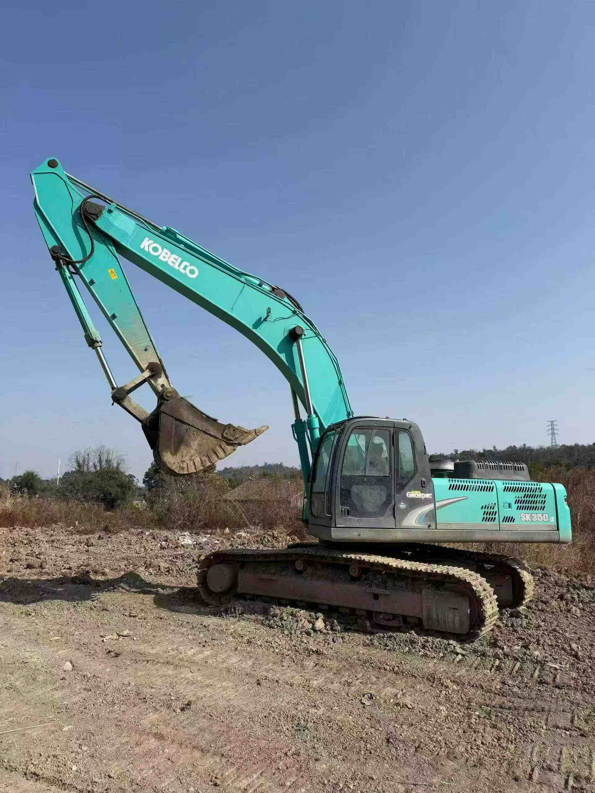 Buy Kobelco SK350-8 Used Excavator / 3