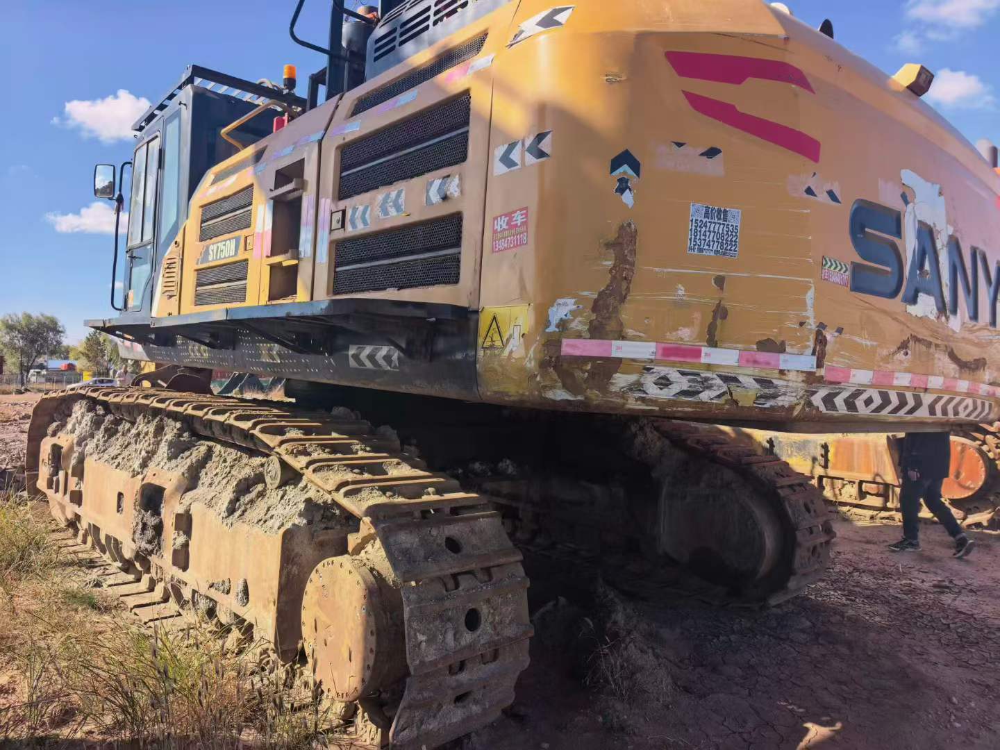 Купить Подержанный Экскаватор Sany SY750H / 8