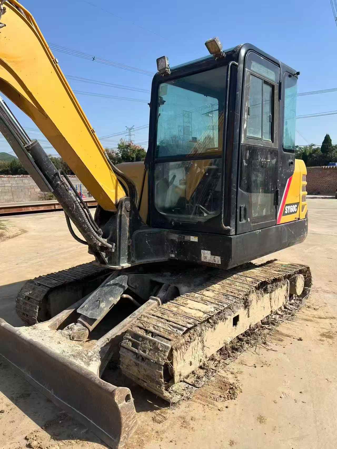 Buy Sany SY60 Used Excavator / 2