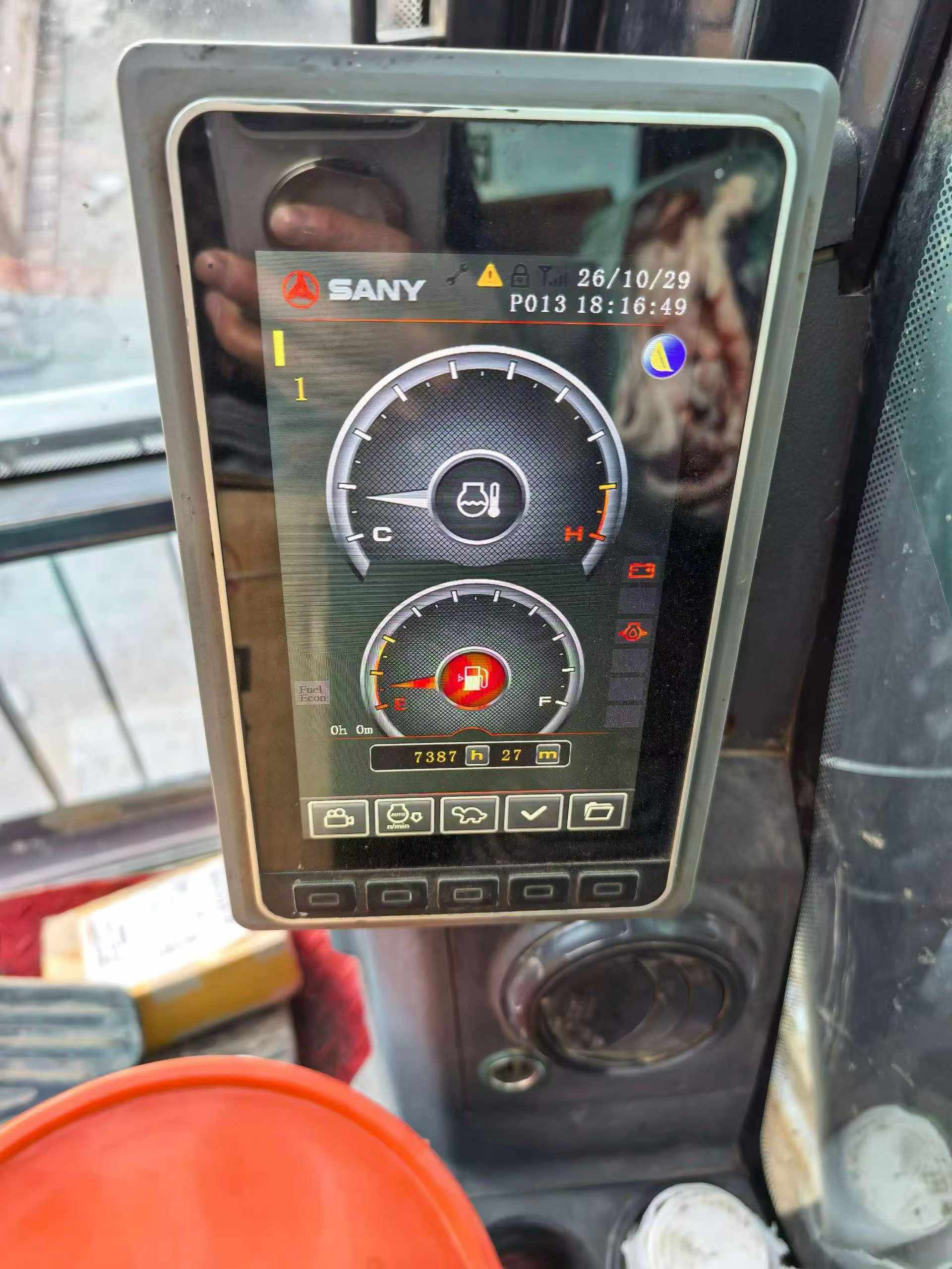 Buy Sany SY485C Used Excavator / 5