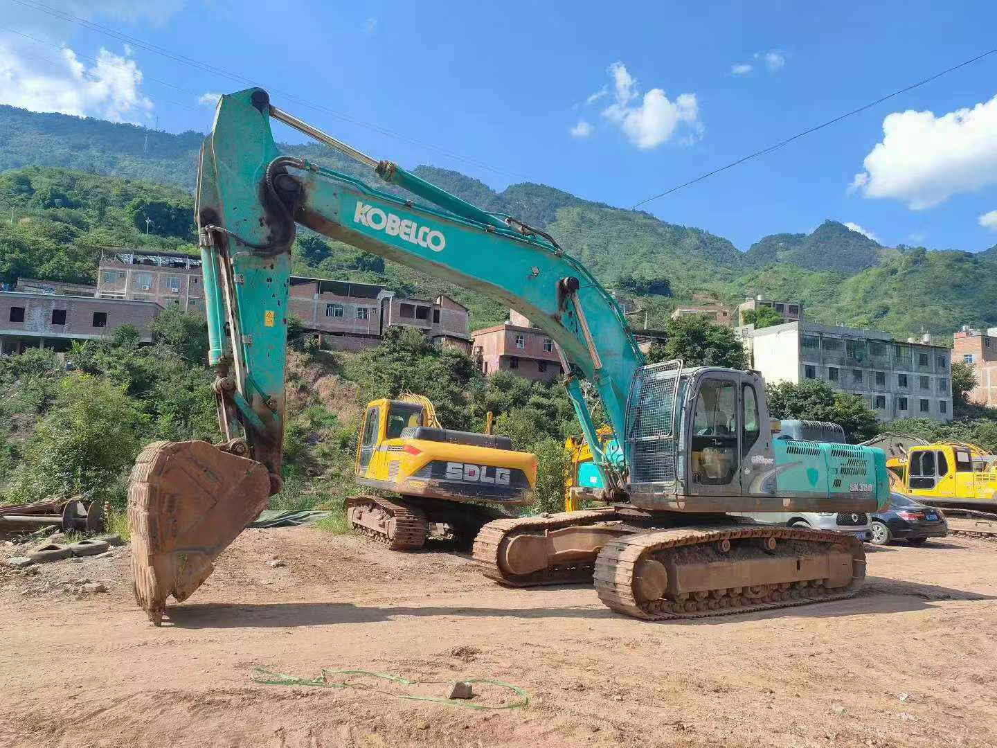 Acheter Kobelco SK350-8 D'occasion Pelle