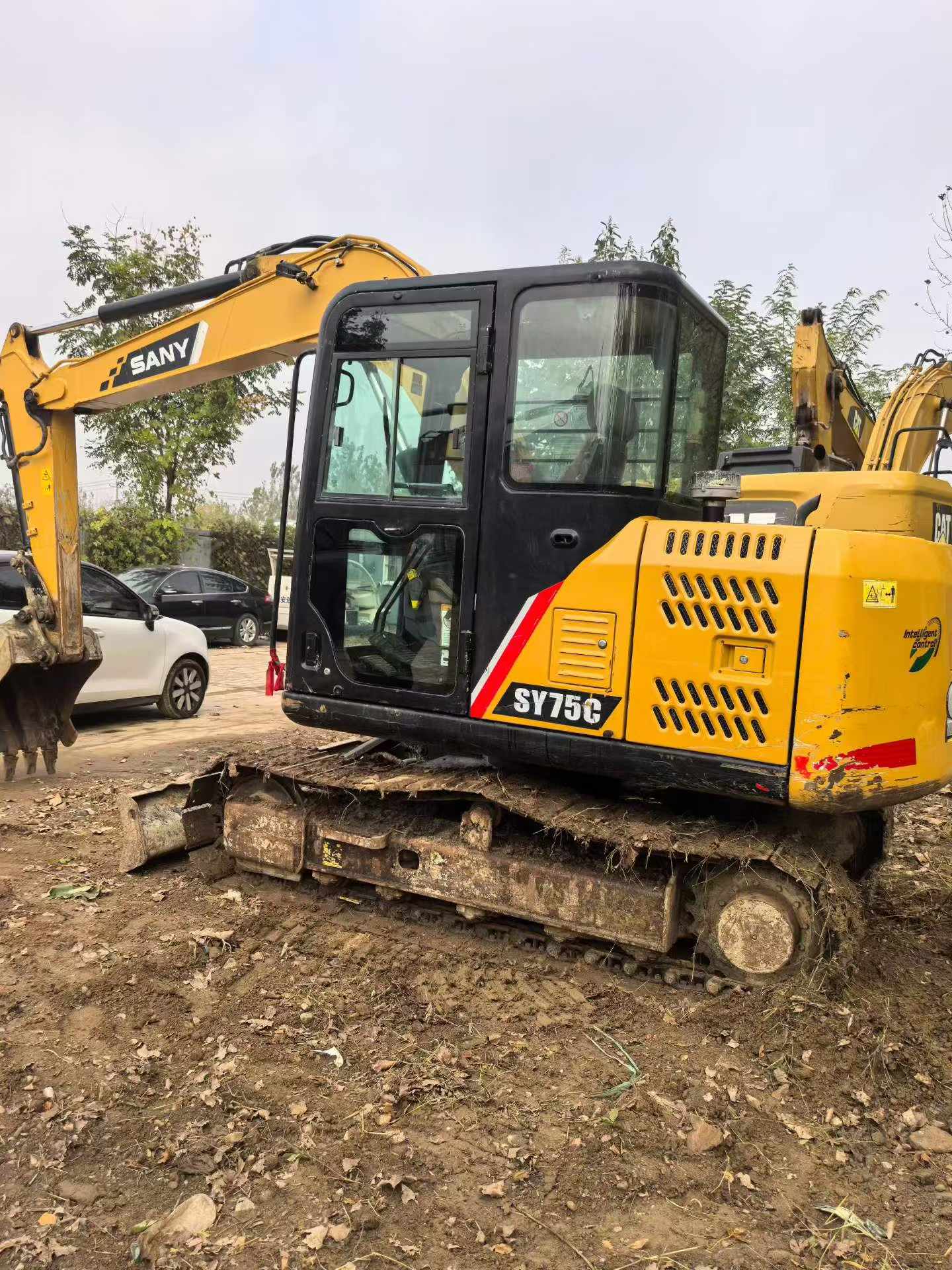 Buy Sany SY75 Used Excavator / 6