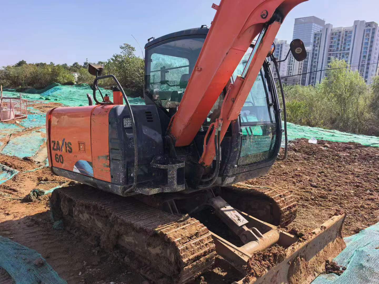 Buy Hitachi ZX60-5A Used Excavator / 3