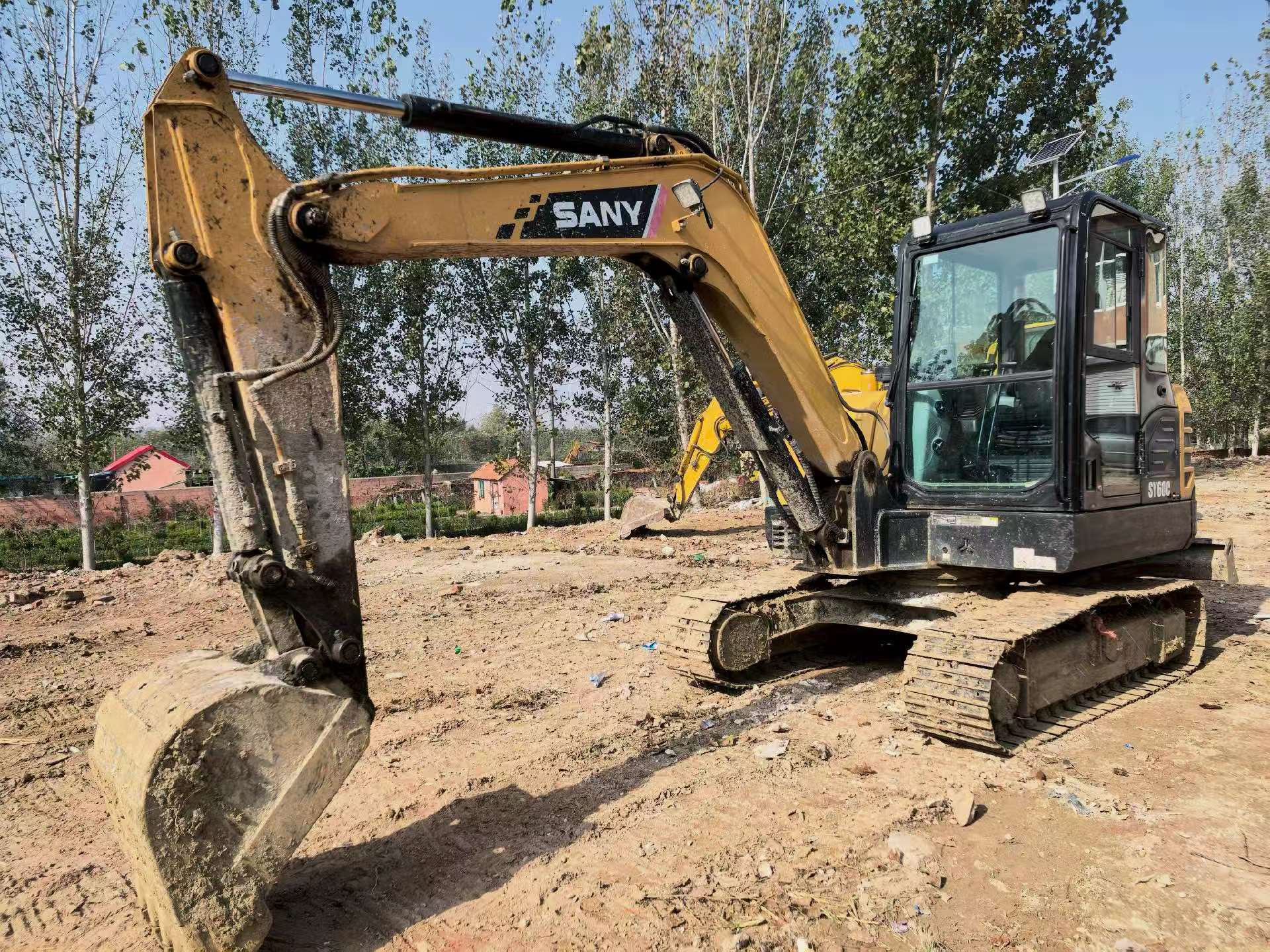 Buy Sany SY55 Used Excavator / 3