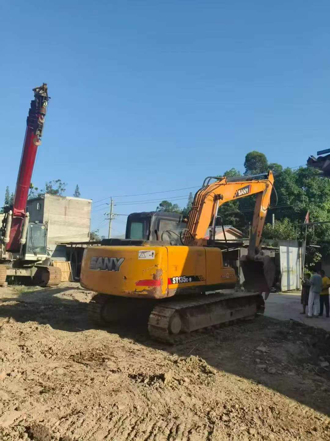 Buy Sany SY135 Used Excavator / 7