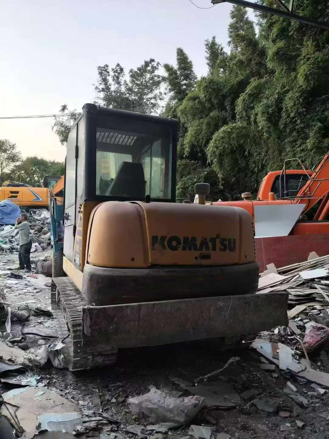 Buy Komatsu PC56-7 Used Excavator / 9