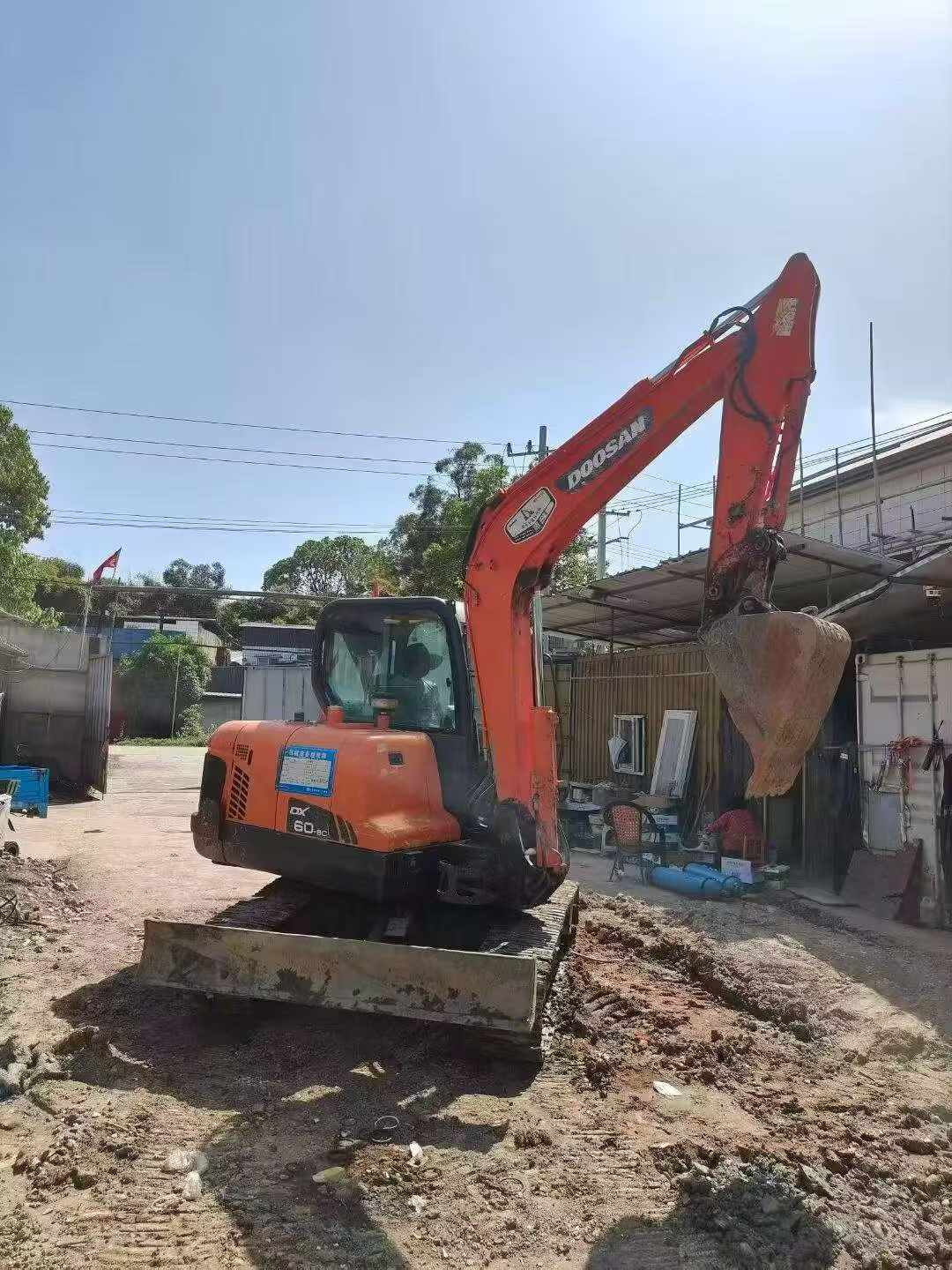 Buy Doosan DH60 Used Excavator / 6