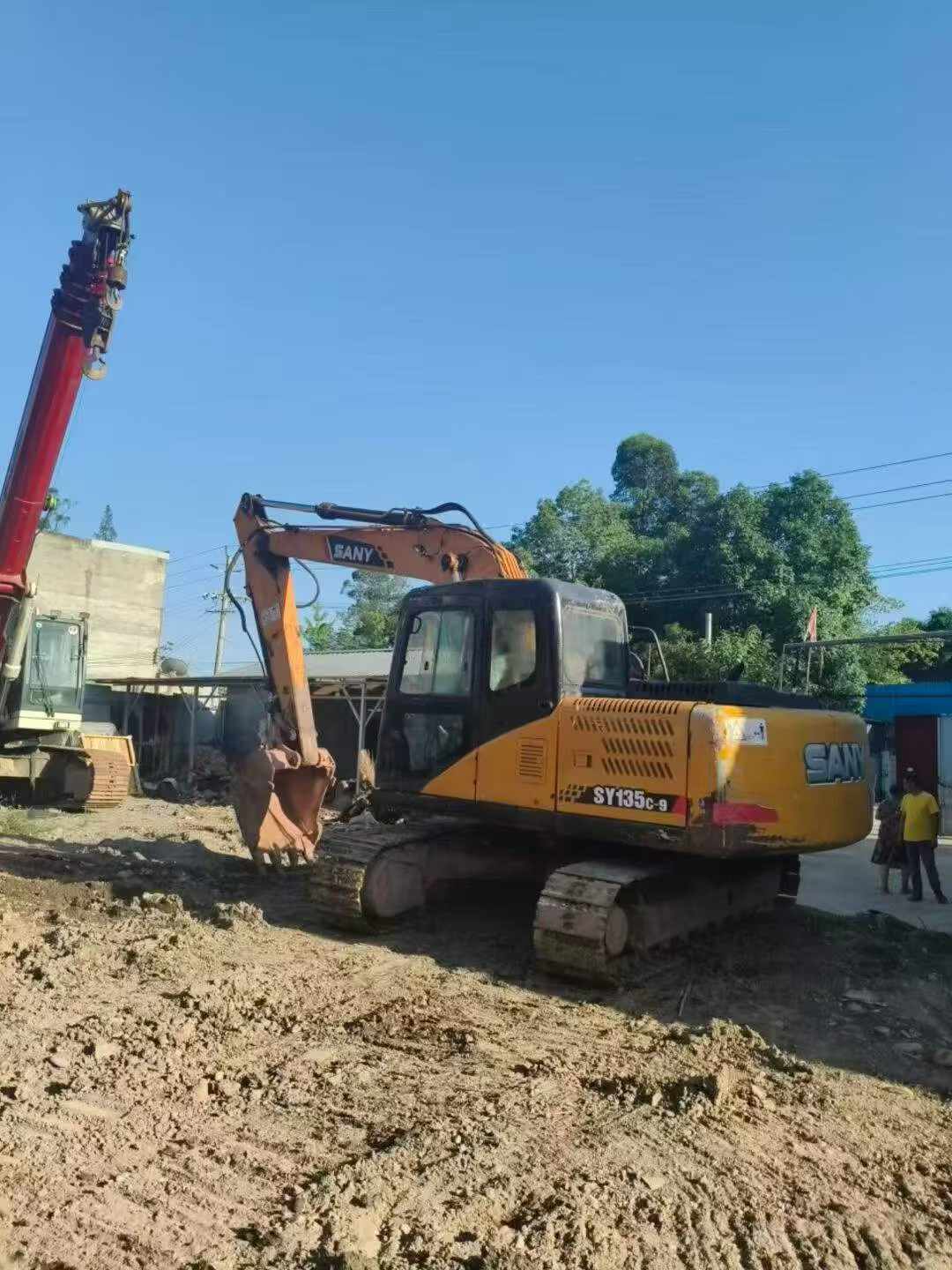 Buy Sany SY135 Used Excavator / 5