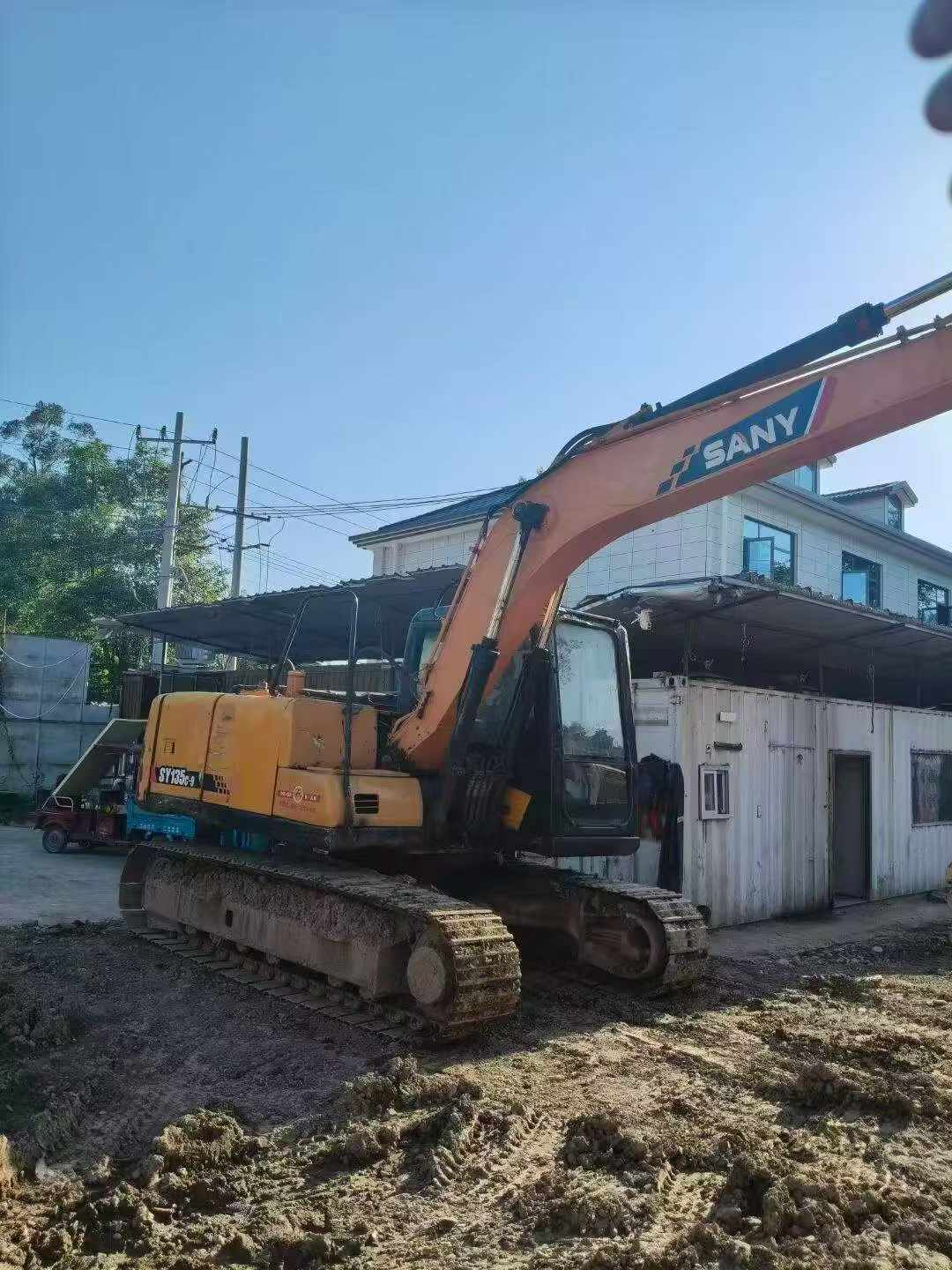 Buy Sany SY135 Used Excavator / 3