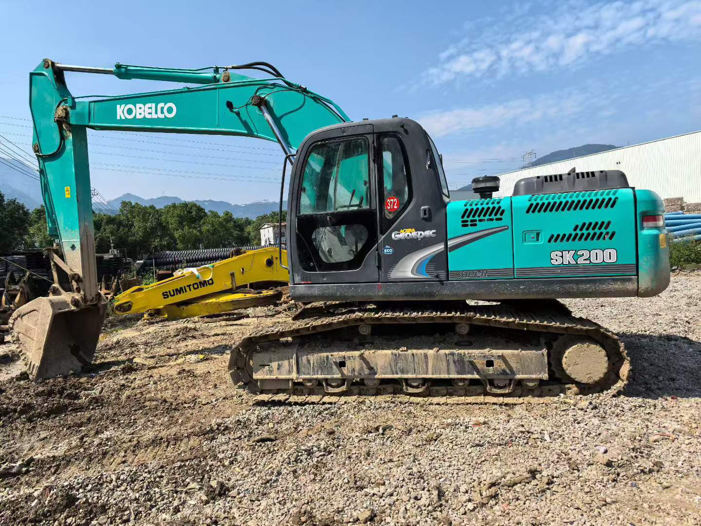 Buy Kobelco SK200 Used Excavator / 8