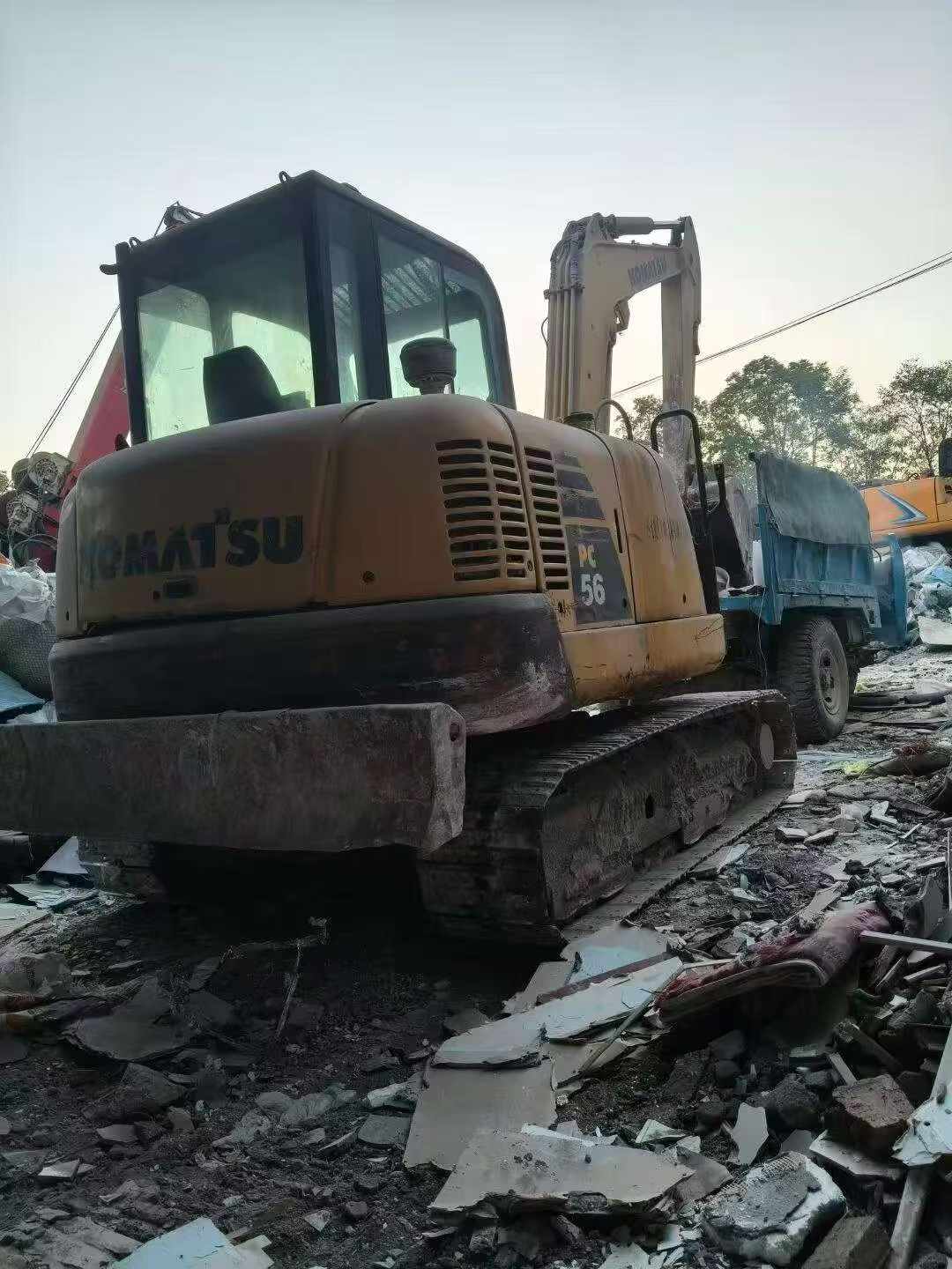 Buy Komatsu PC56-7 Used Excavator / 6