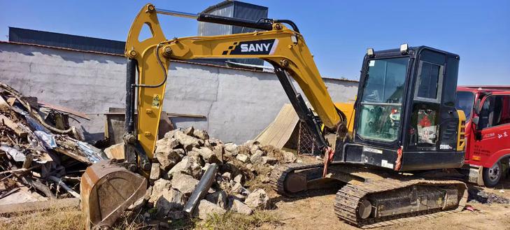 Buy Sany SY60 Used Excavator / 1