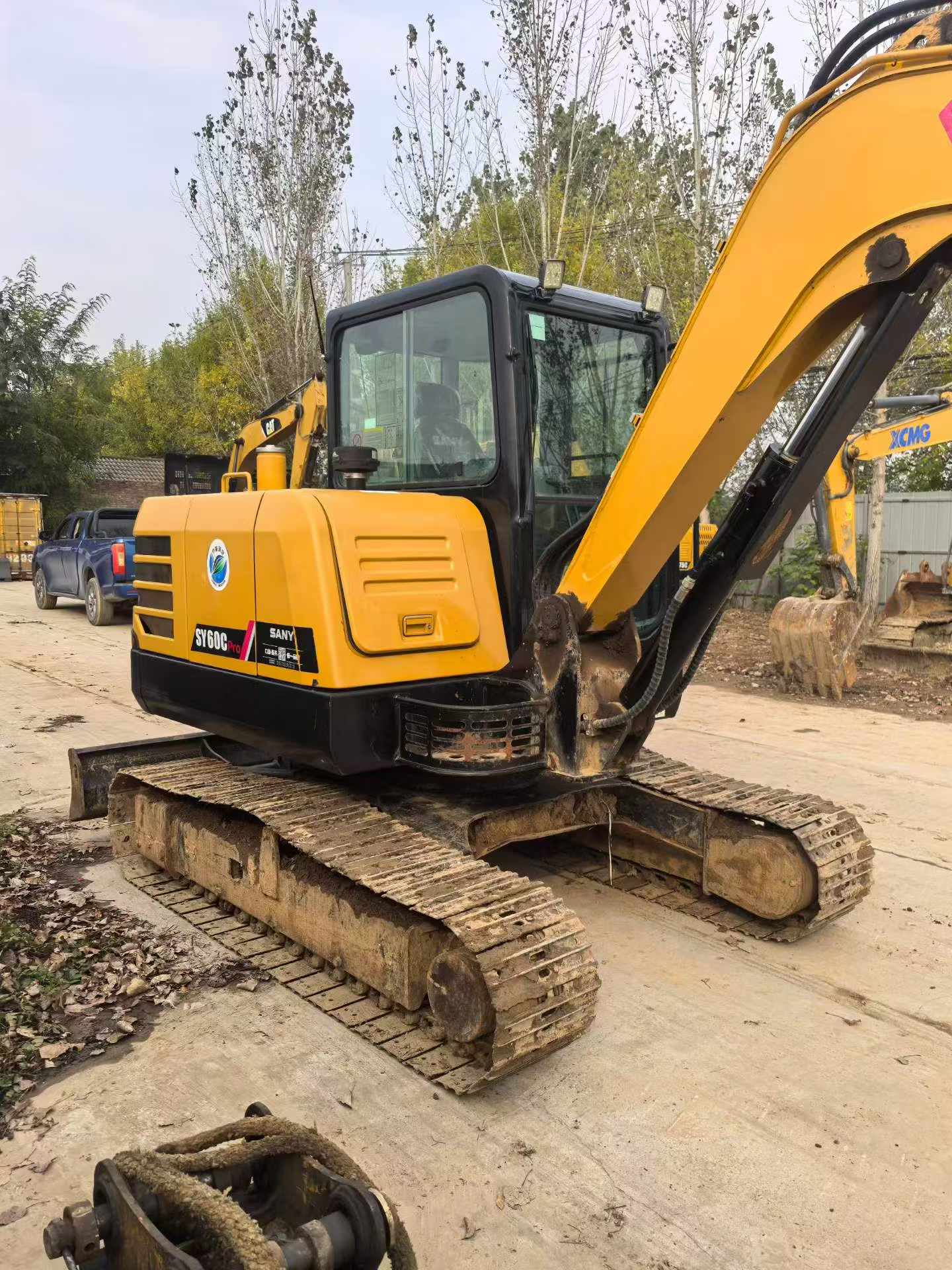 Buy Sany SY60 Used Excavator / 5