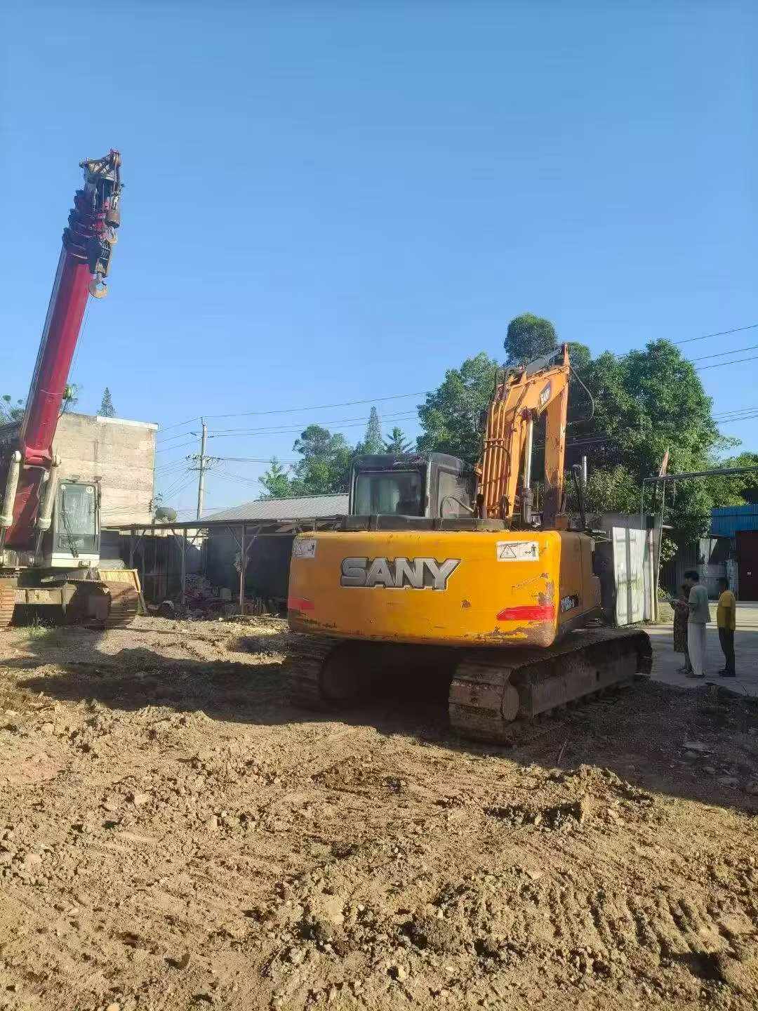 Buy Sany SY135 Used Excavator / 9