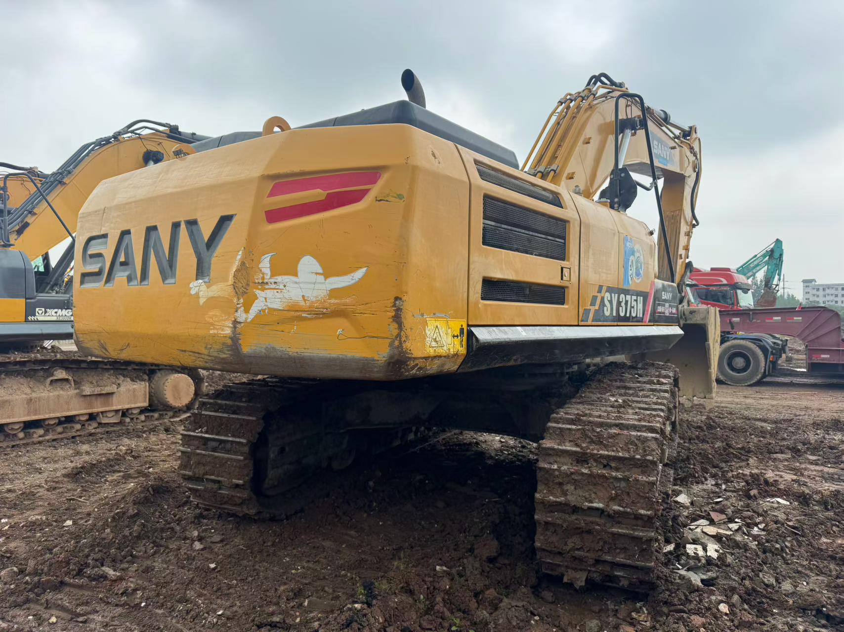 Buy Sany SY375H Used Excavator / 2