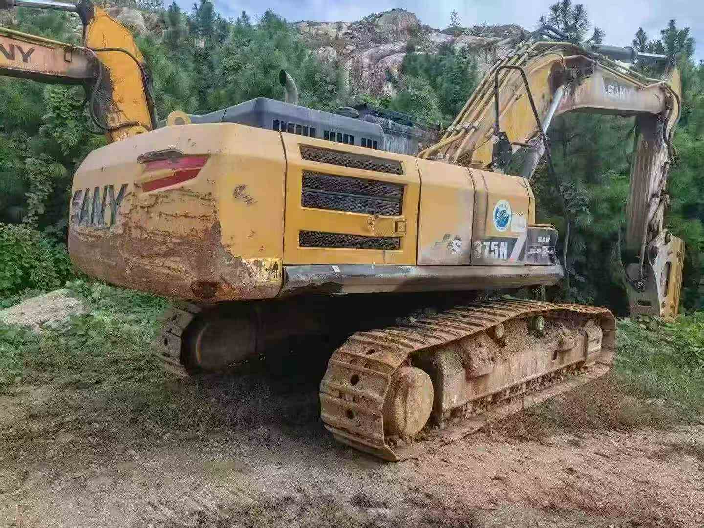 Buy Sany SY375H Used Excavator / 3