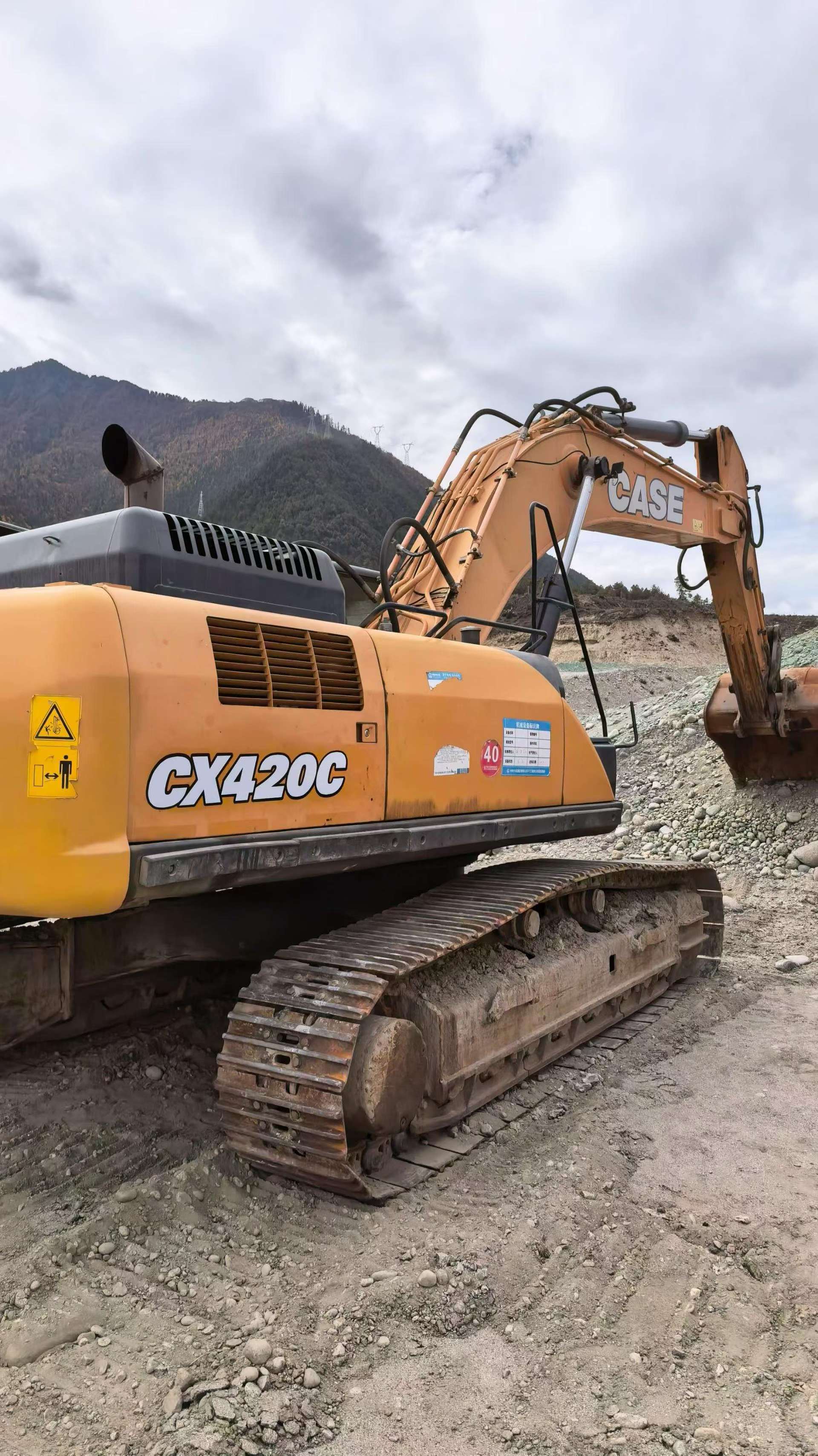 Buy Case CX380C Used Excavator / 8