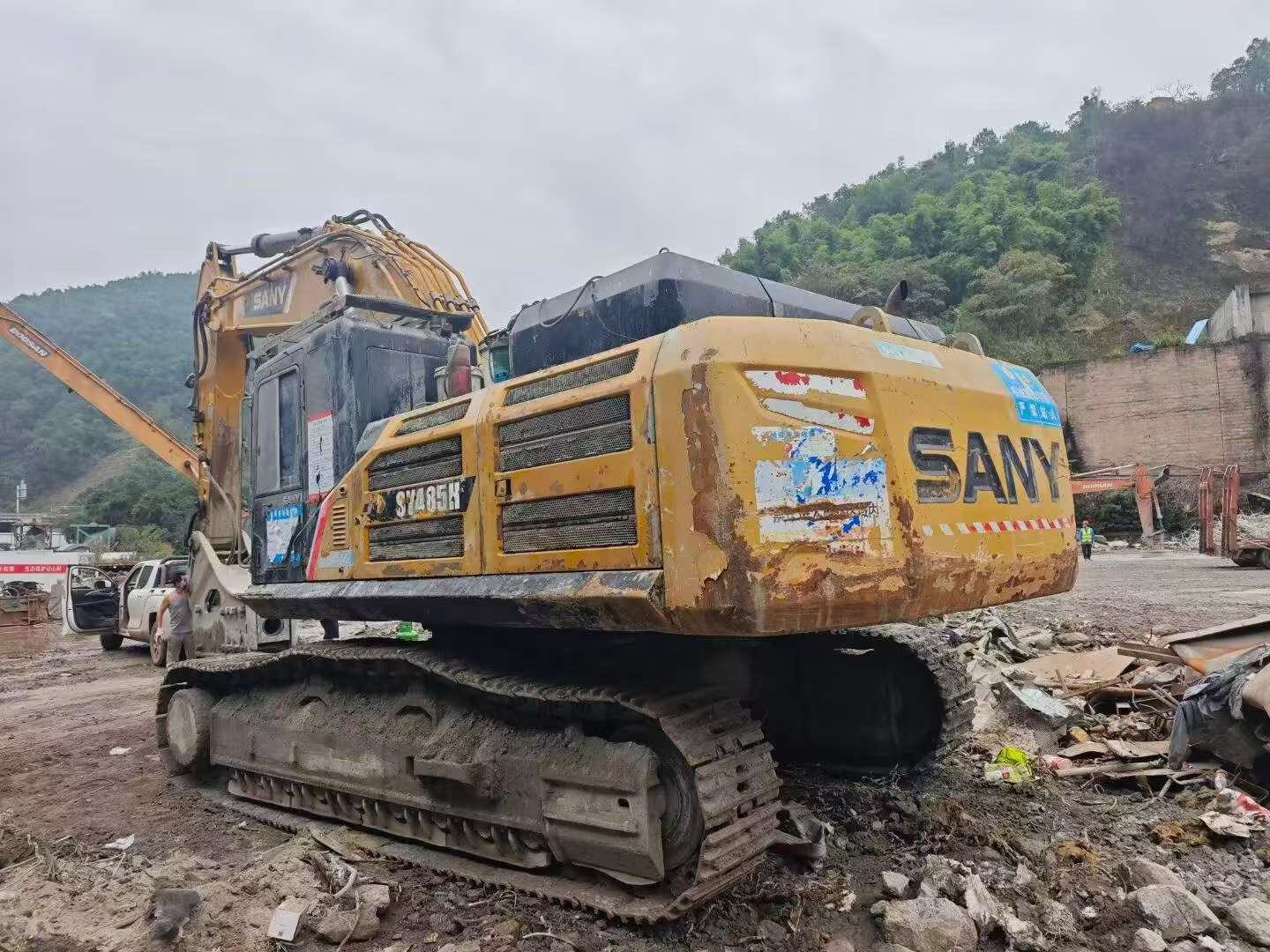 Buy Sany SY485C Used Excavator / 2