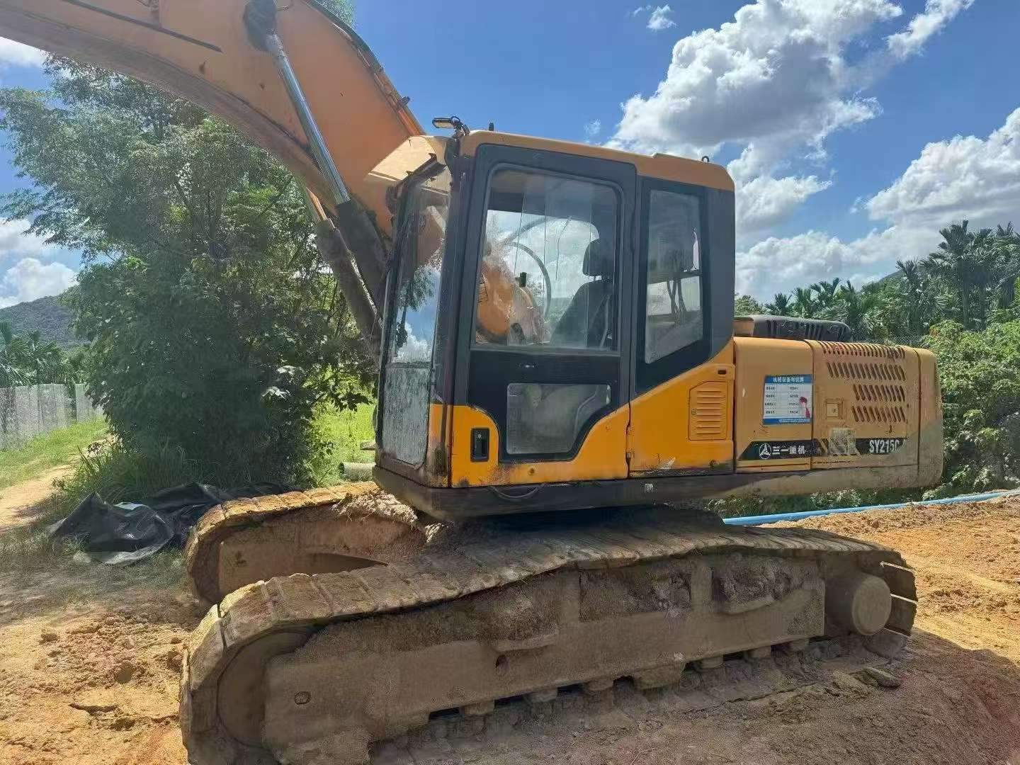 Buy Sany SY215C-8 Used Excavator / 3