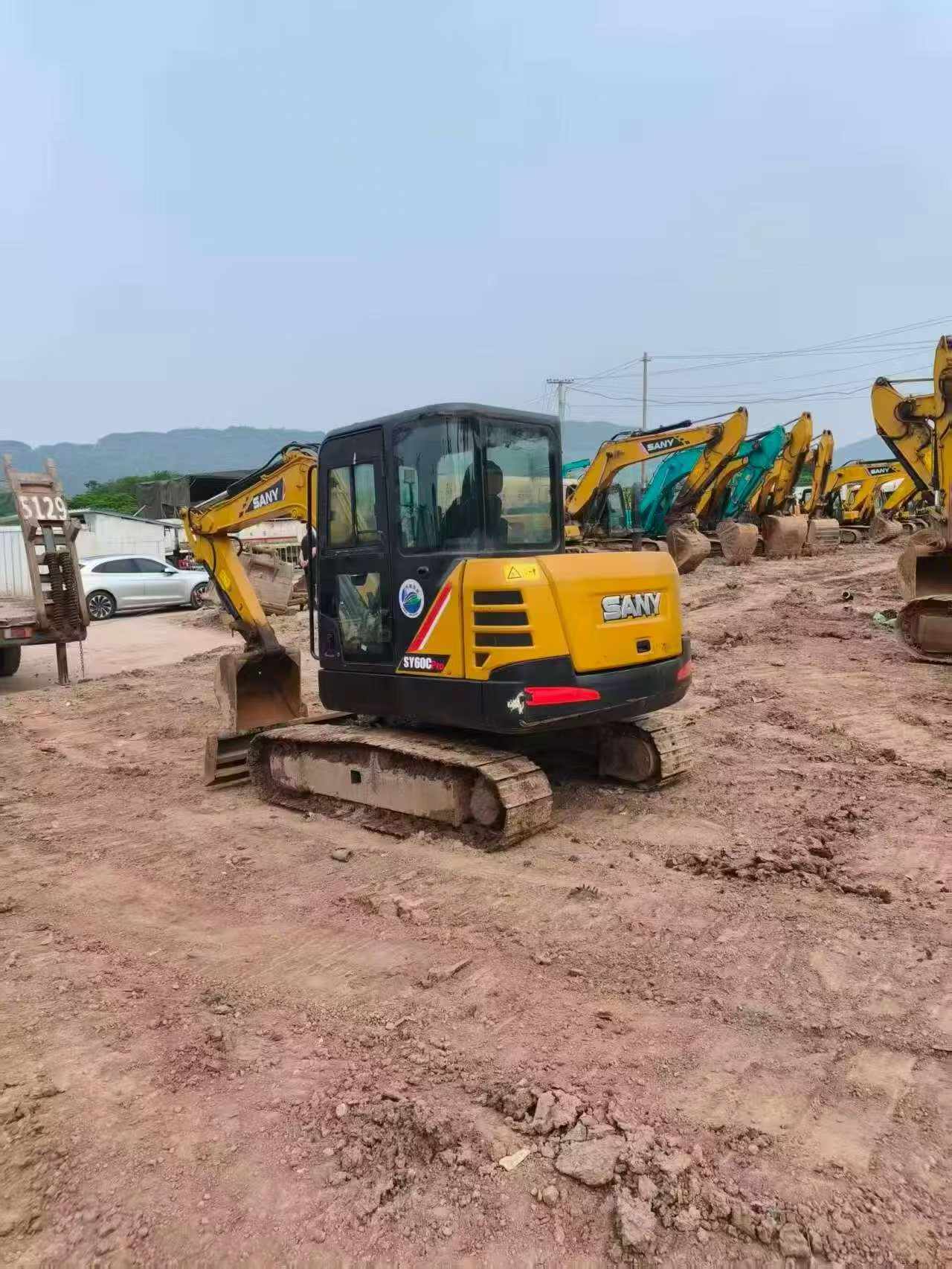 Buy Sany SY55 Used Excavator / 5