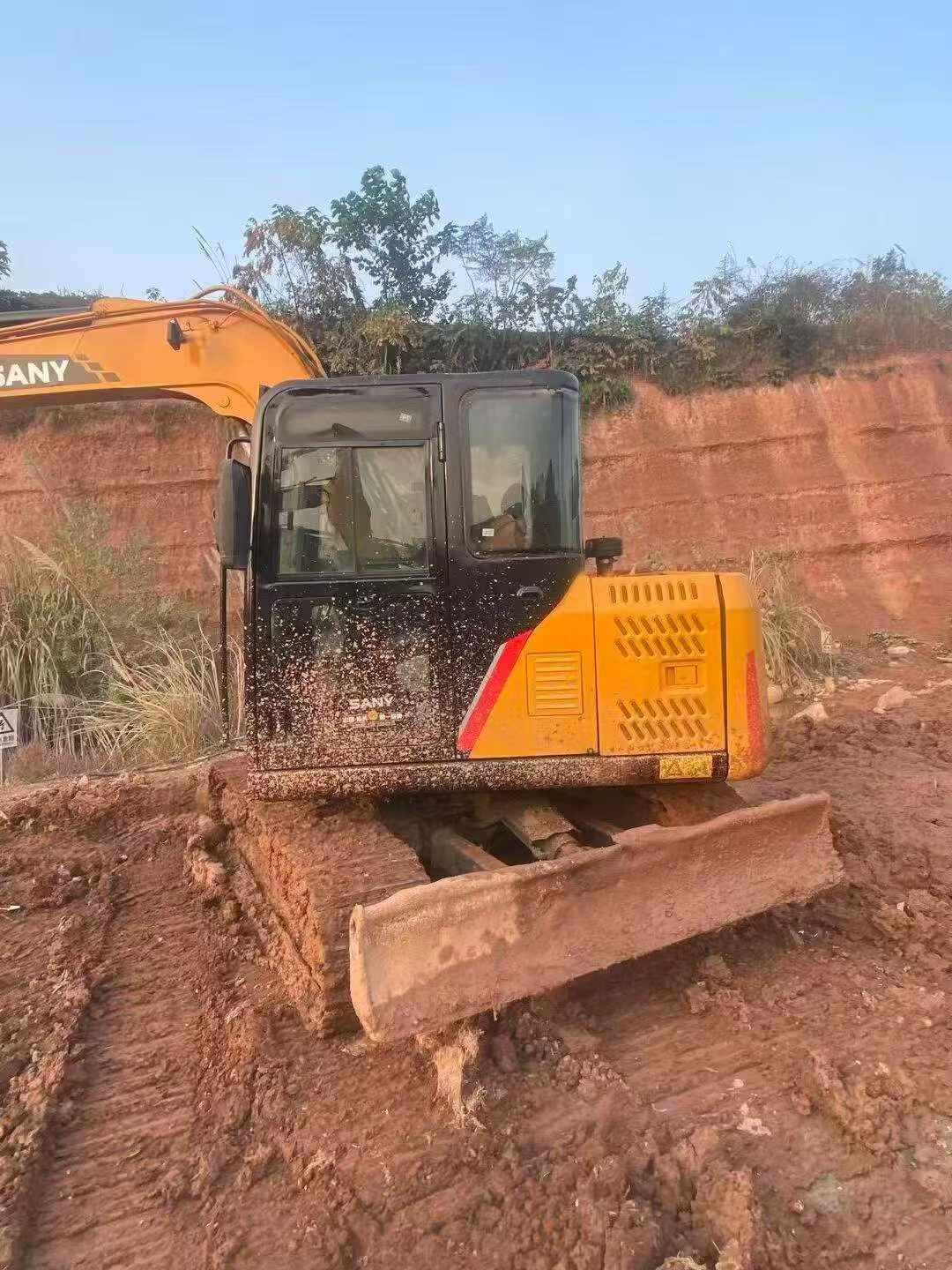 Buy Sany SY75 Used Excavator / 5